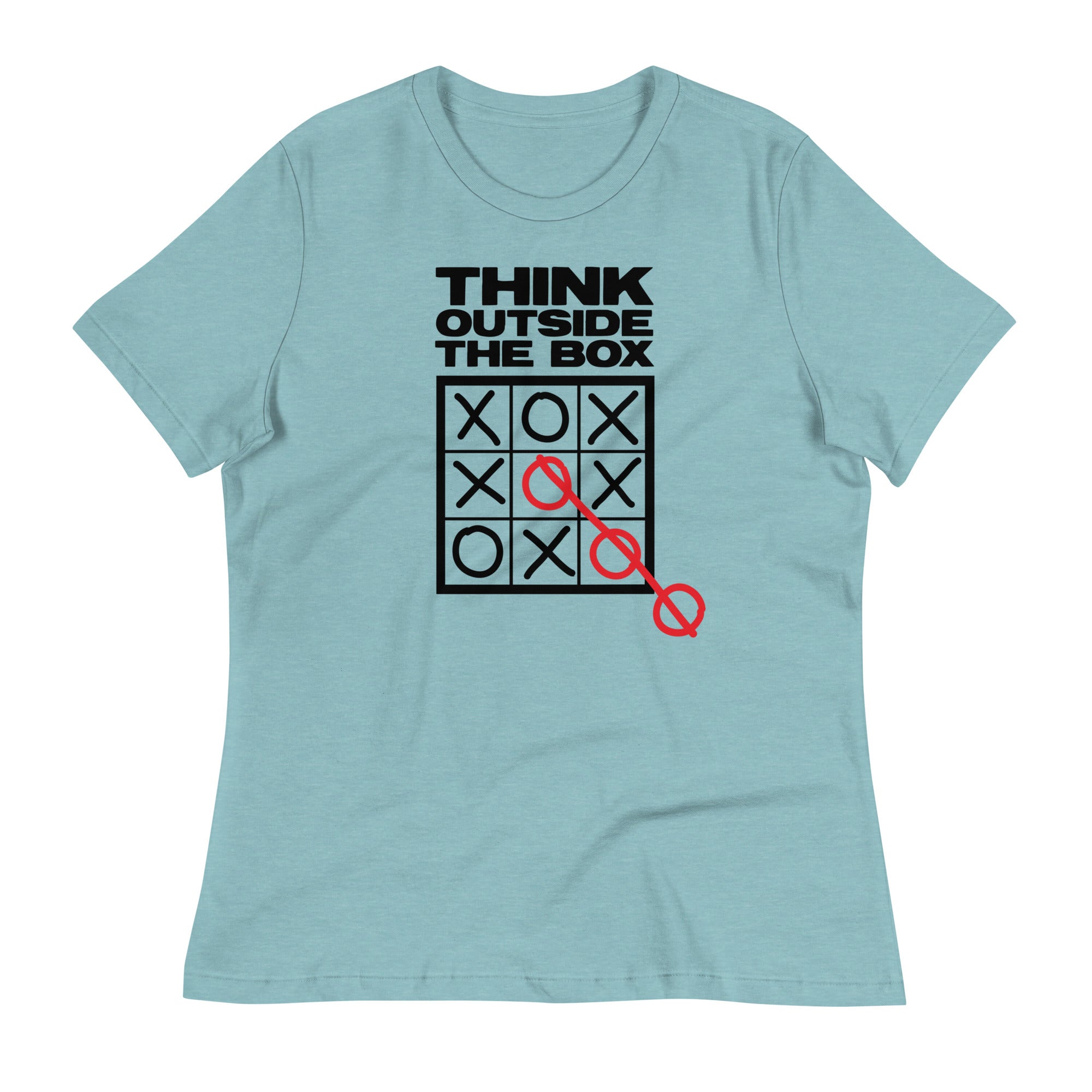 Think Outside The Box Women's Signature Tee Hoodie, Sweatshirt | CoreVibeTees.com (Image 3)