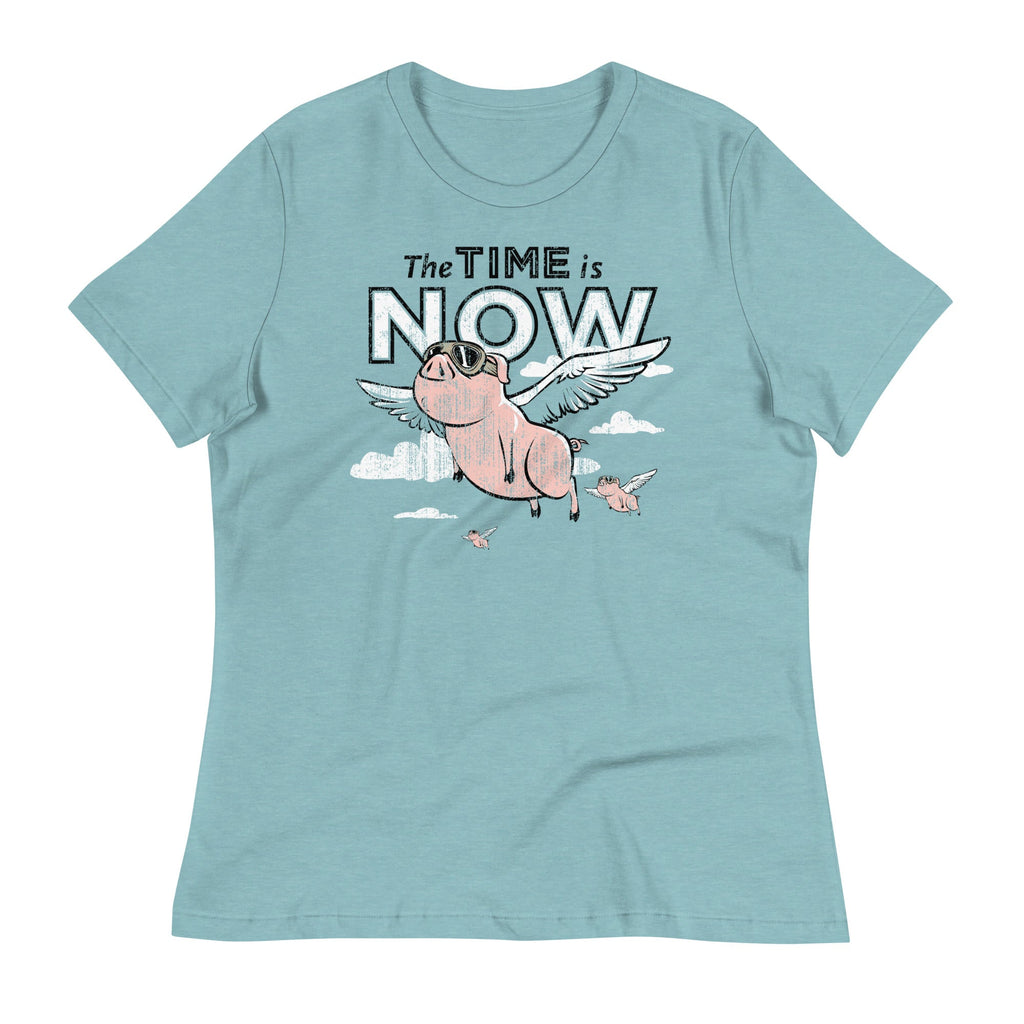 The Time Is Now Women's Signature Tee Hoodie, Sweatshirt | CoreVibeTees.com (Image 3)