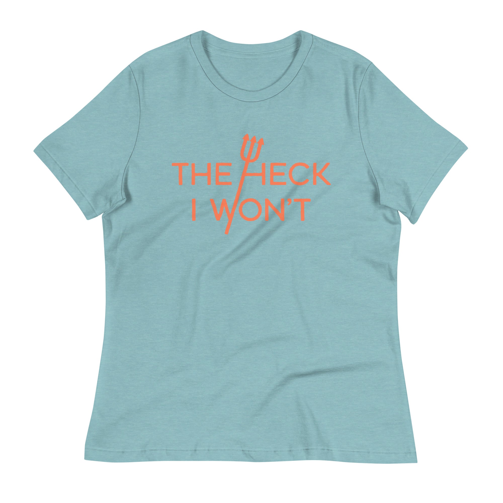 The Heck I Won't Women's Signature Tee Hoodie, Sweatshirt | CoreVibeTees.com (Image 4)