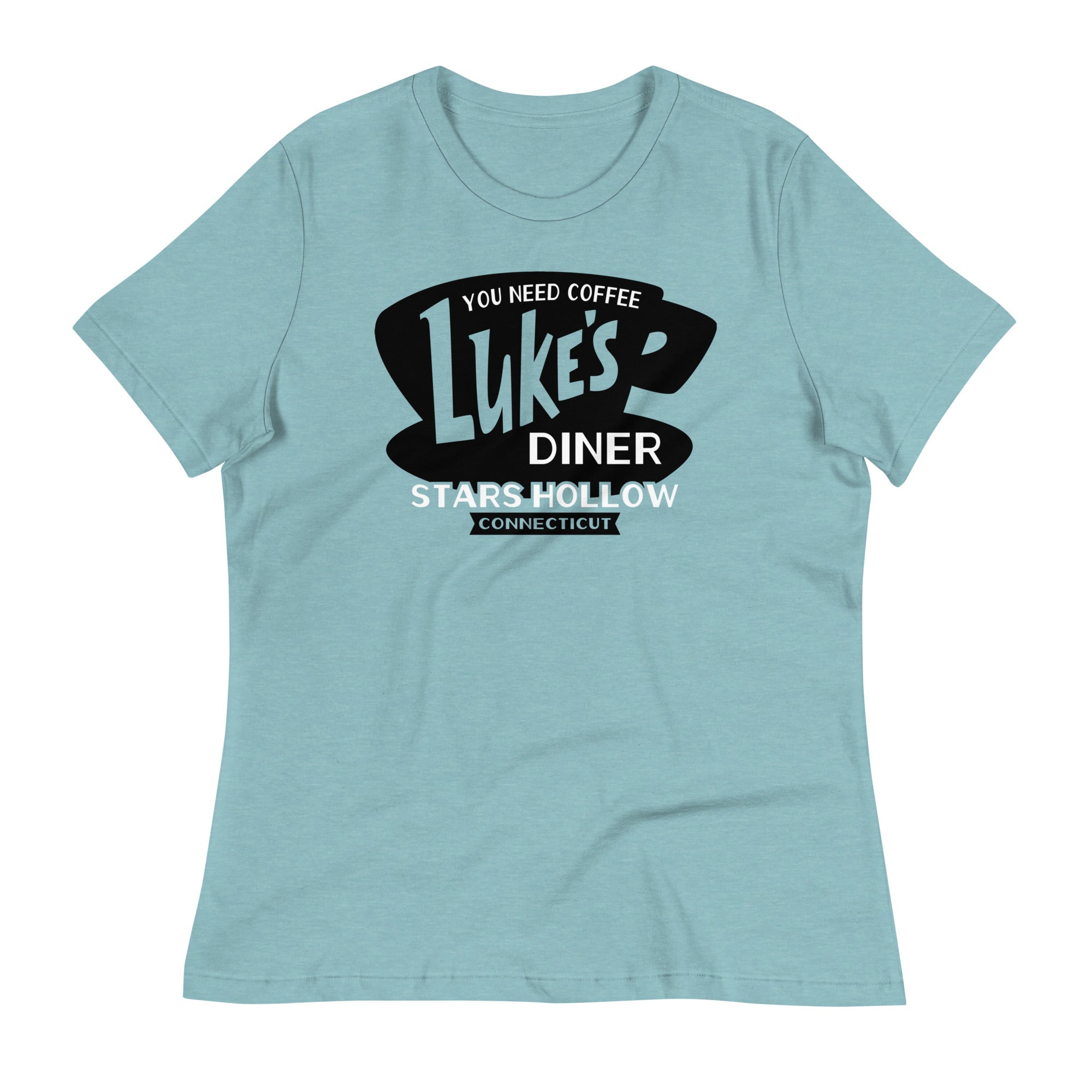Luke's Diner Women's Signature Tee Hoodie, Sweatshirt | CoreVibeTees.com (Image 1)