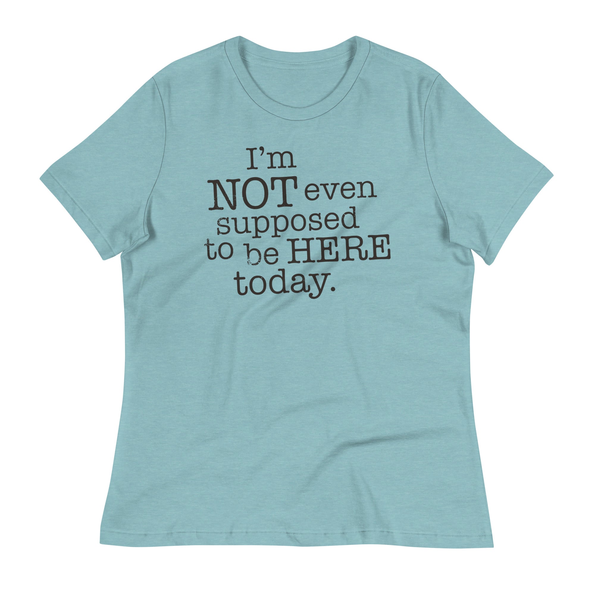 I'm Not Even Supposed To Be Here Today Women's Signature Tee Hoodie, Sweatshirt | CoreVibeTees.com (Image 4)