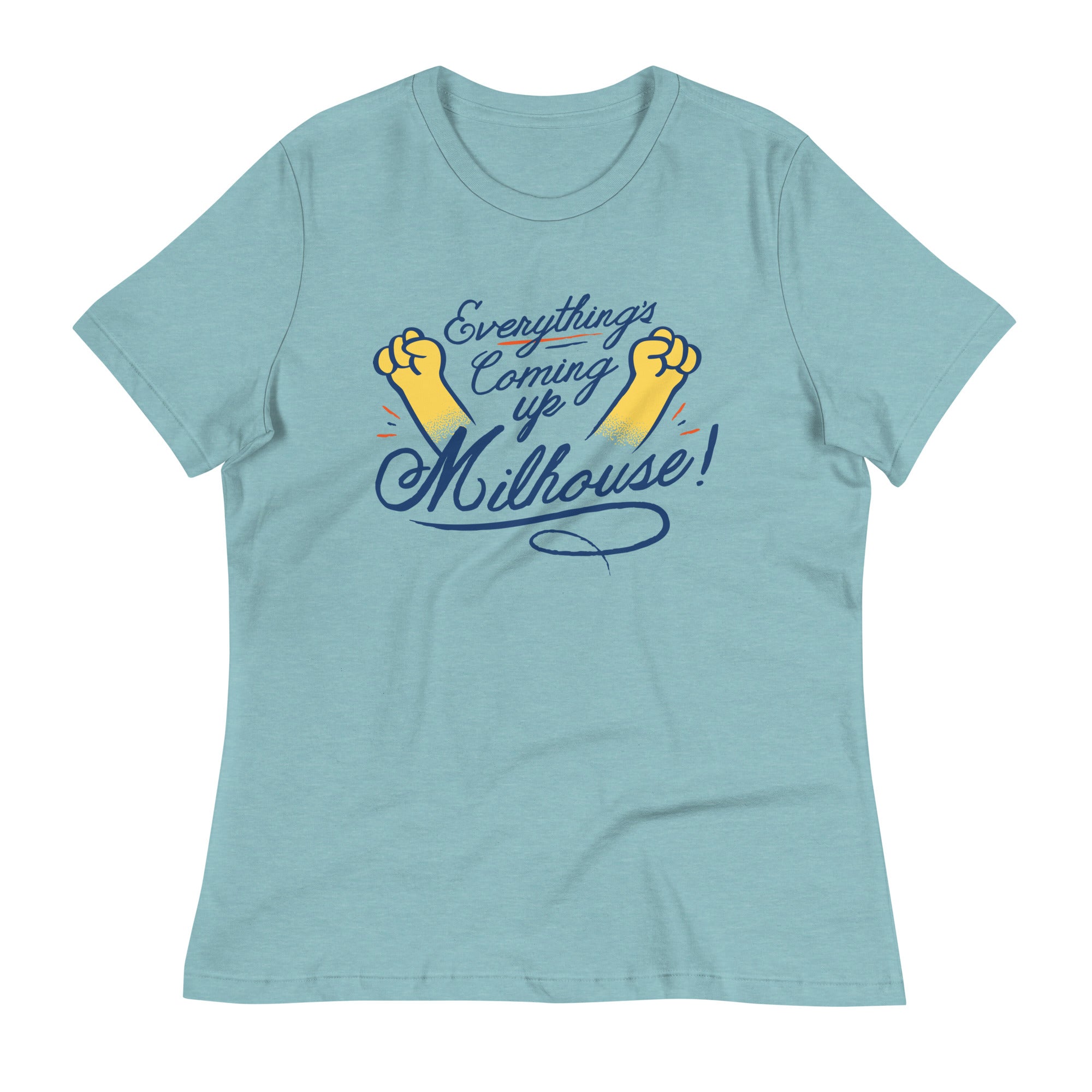 Everything's Coming Up Milhouse! Women's Signature Tee Hoodie, Sweatshirt | CoreVibeTees.com (Image 3)
