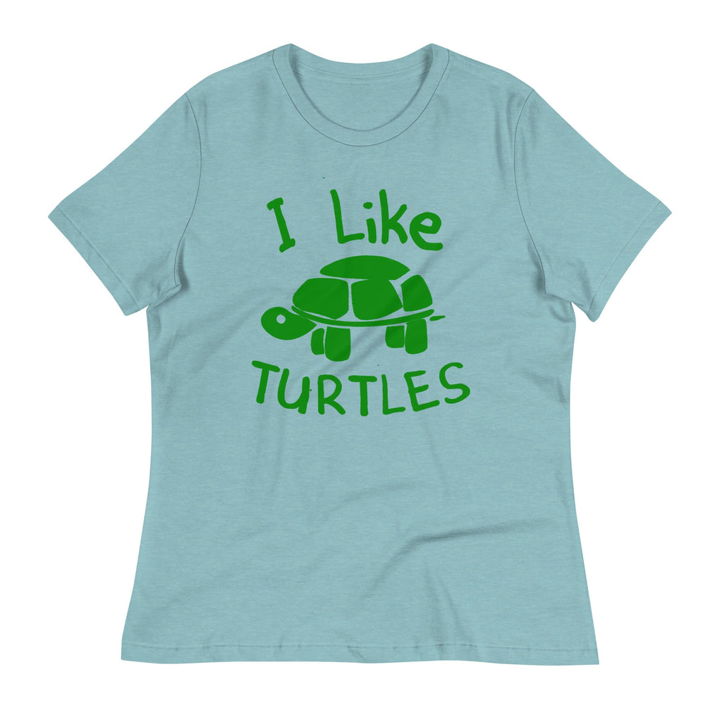 I Like Turtles Women's Signature Tee Hoodie, Sweatshirt | CoreVibeTees.com (Image 1)