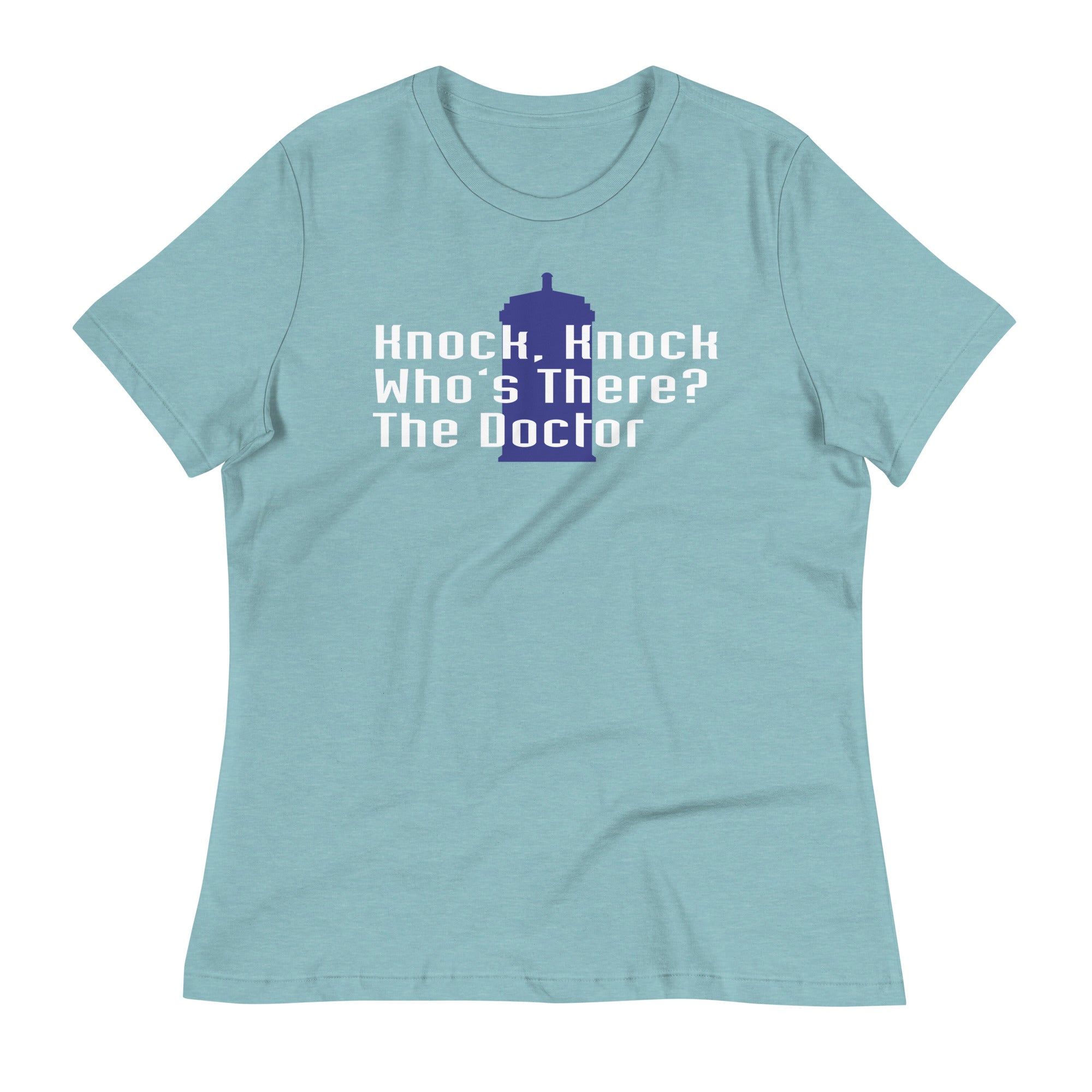 Knock Knock! Who's There? The Doctor Women's Signature Tee Hoodie, Sweatshirt | CoreVibeTees.com (Image 5)