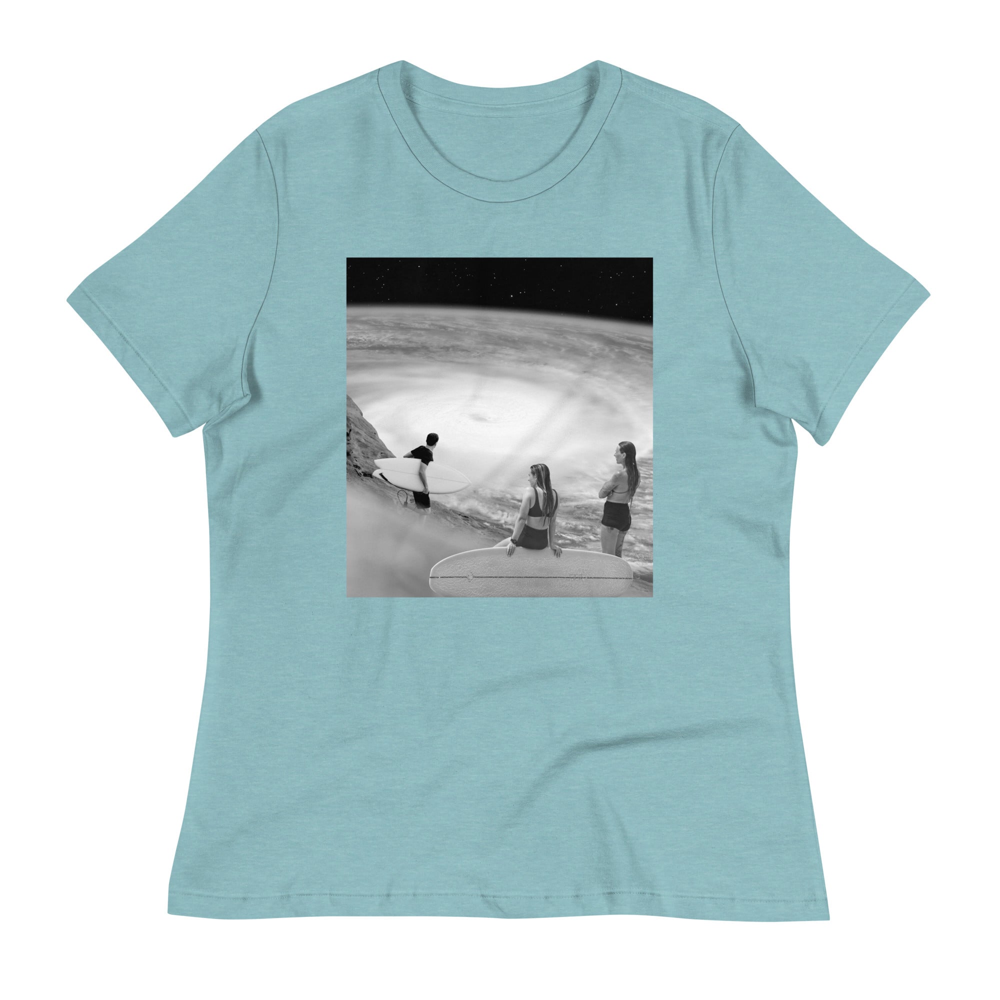 Surf's Up Women's Signature Tee Hoodie, Sweatshirt | CoreVibeTees.com (Image 4)
