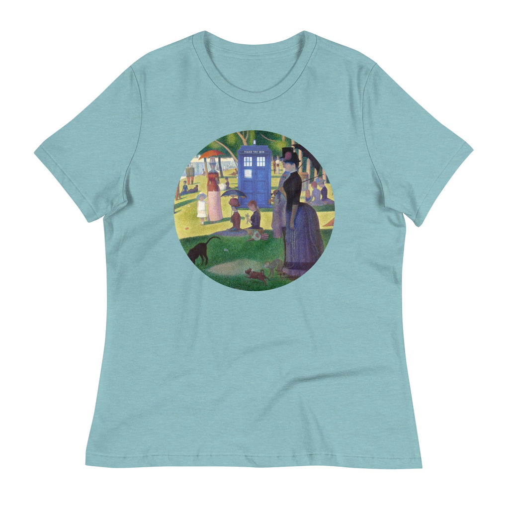 Tardis On La Grande Women's Signature Tee Hoodie, Sweatshirt | CoreVibeTees.com (Image 5)
