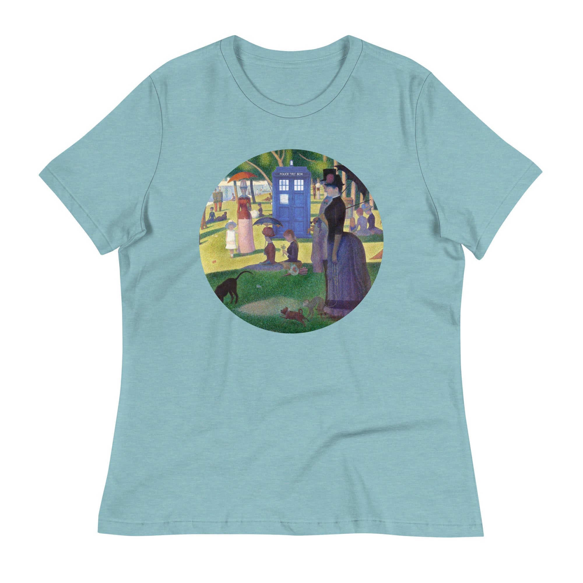 Tardis On La Grande Women's Signature Tee Hoodie, Sweatshirt | CoreVibeTees.com (Image 5)