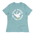 Silly Goose On The Loose Women's Signature Tee Hoodie, Sweatshirt | CoreVibeTees.com (Image 1)