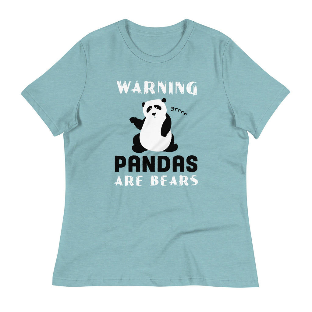 Warning, Pandas Are Bears Women's Signature Tee Hoodie, Sweatshirt | CoreVibeTees.com (Image 4)