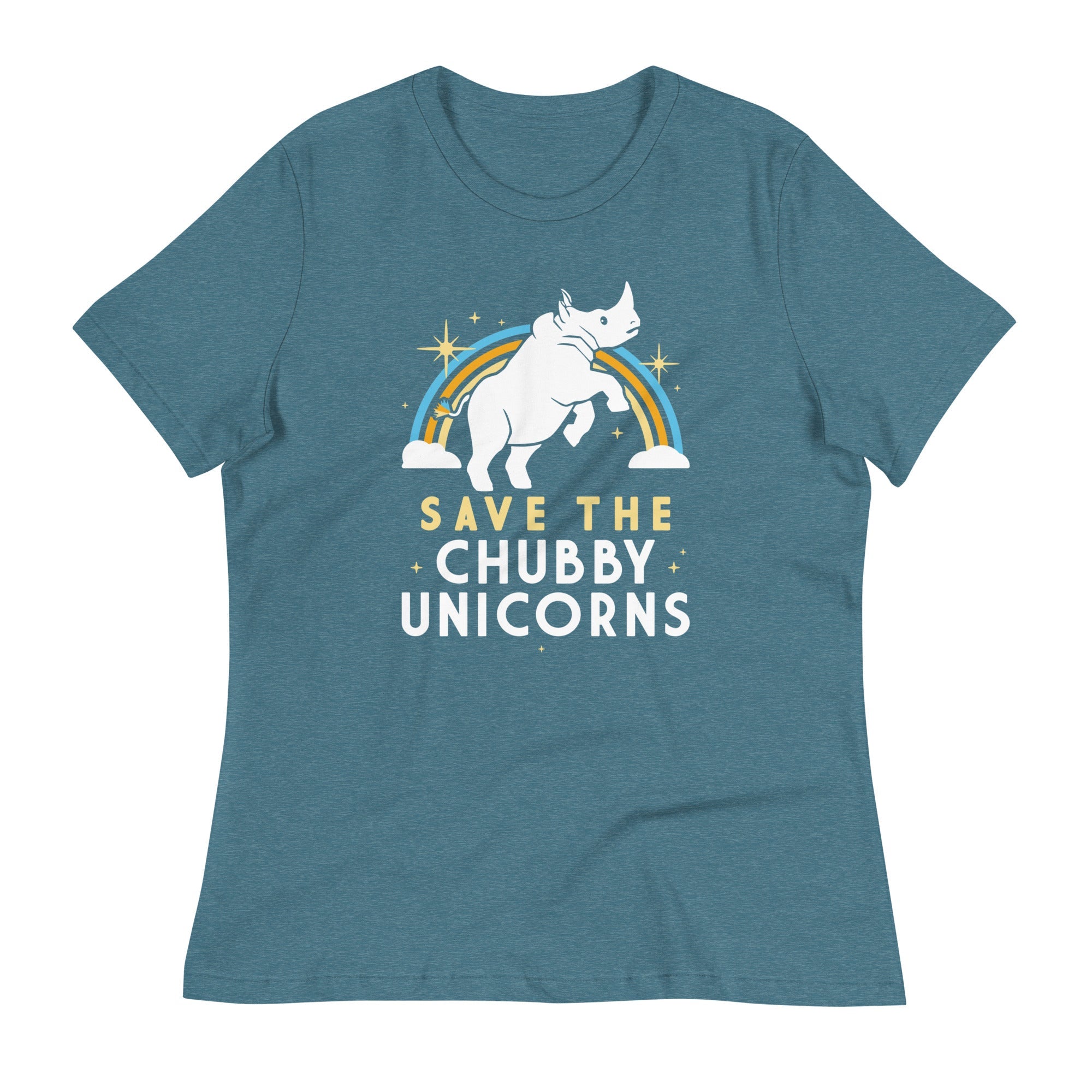 Save The Chubby Unicorns Women's Signature Tee