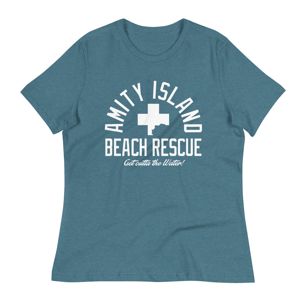 Amity Island Beach Rescue Women's Signature Tee