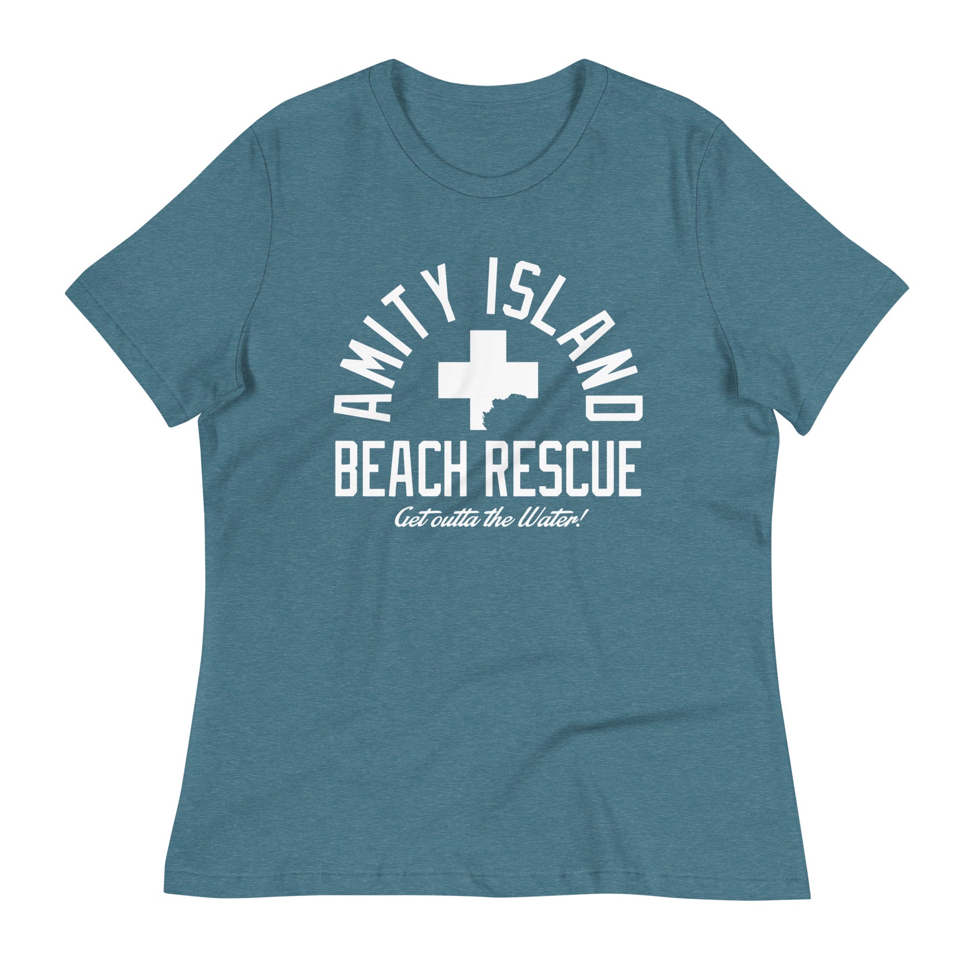 Amity Island Beach Rescue Women's Signature Tee