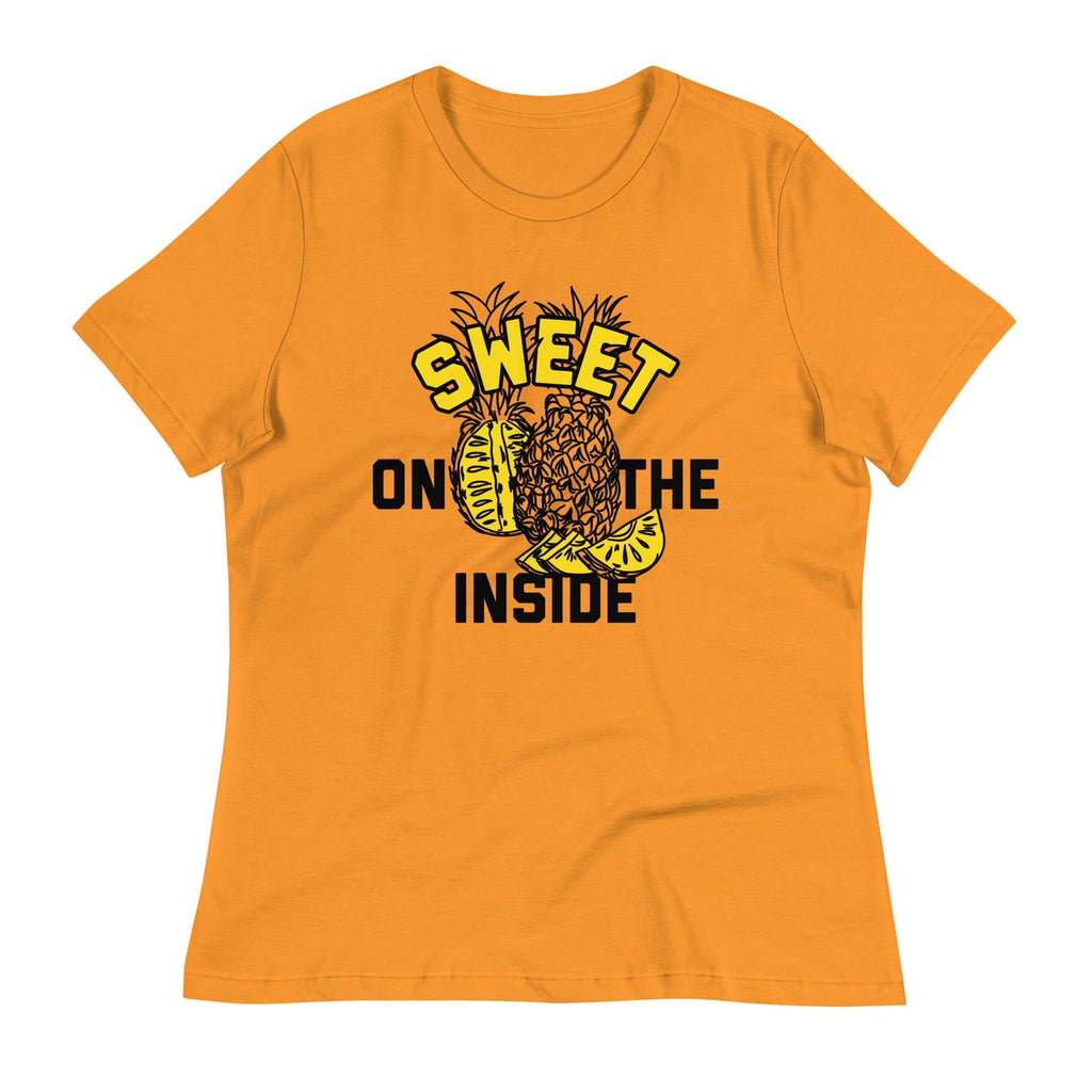 Sweet On The Inside Women's Signature Tee Hoodie, Sweatshirt | CoreVibeTees.com (Image 4)