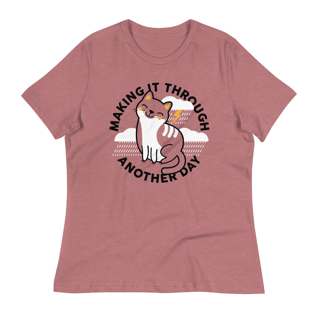 Making It Through Another Day Women's Signature Tee Hoodie, Sweatshirt | CoreVibeTees.com (Image 2)