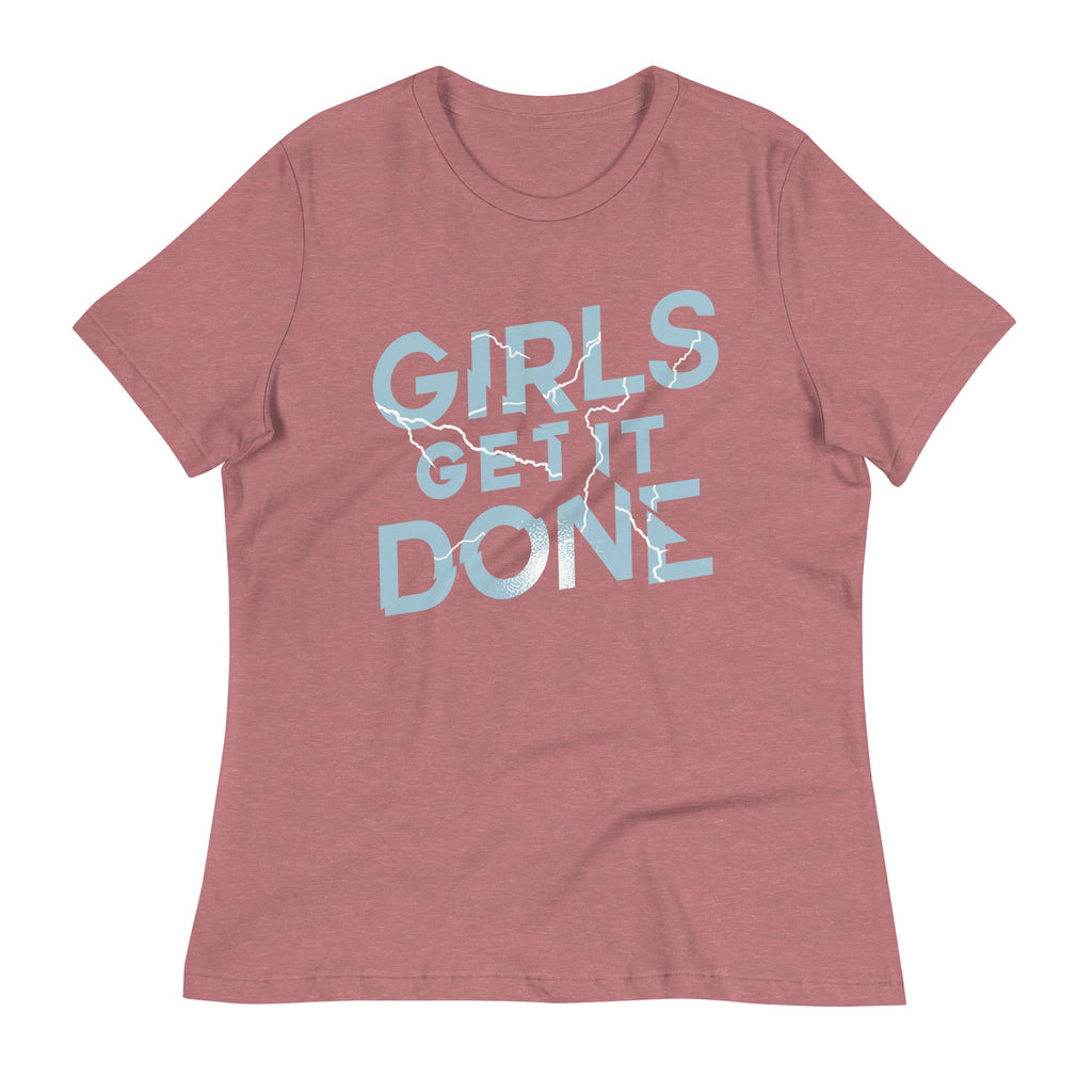 Girls Get It Done Women's Signature Tee Hoodie, Sweatshirt | CoreVibeTees.com (Image 4)
