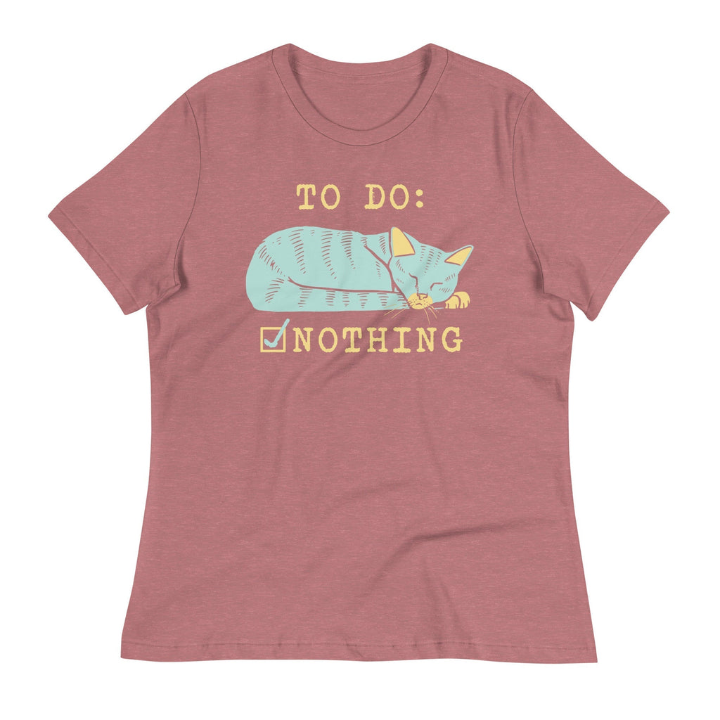 To Do: Nothing Women's Signature Tee Hoodie, Sweatshirt | CoreVibeTees.com (Image 4)