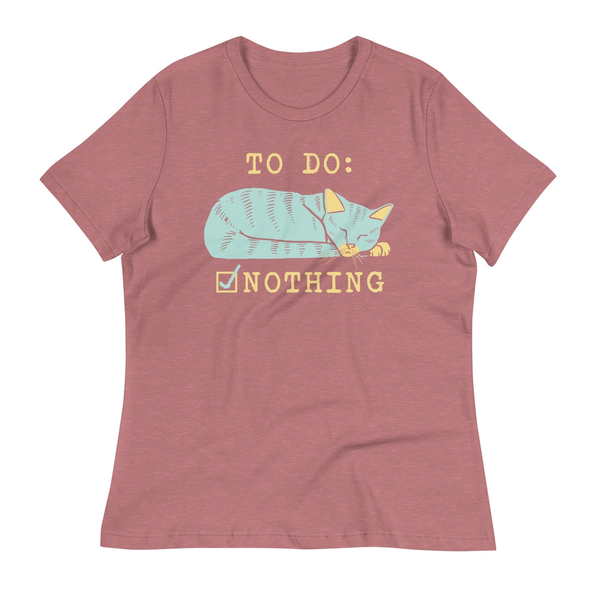 To Do: Nothing Women's Signature Tee Hoodie, Sweatshirt | CoreVibeTees.com (Image 4)