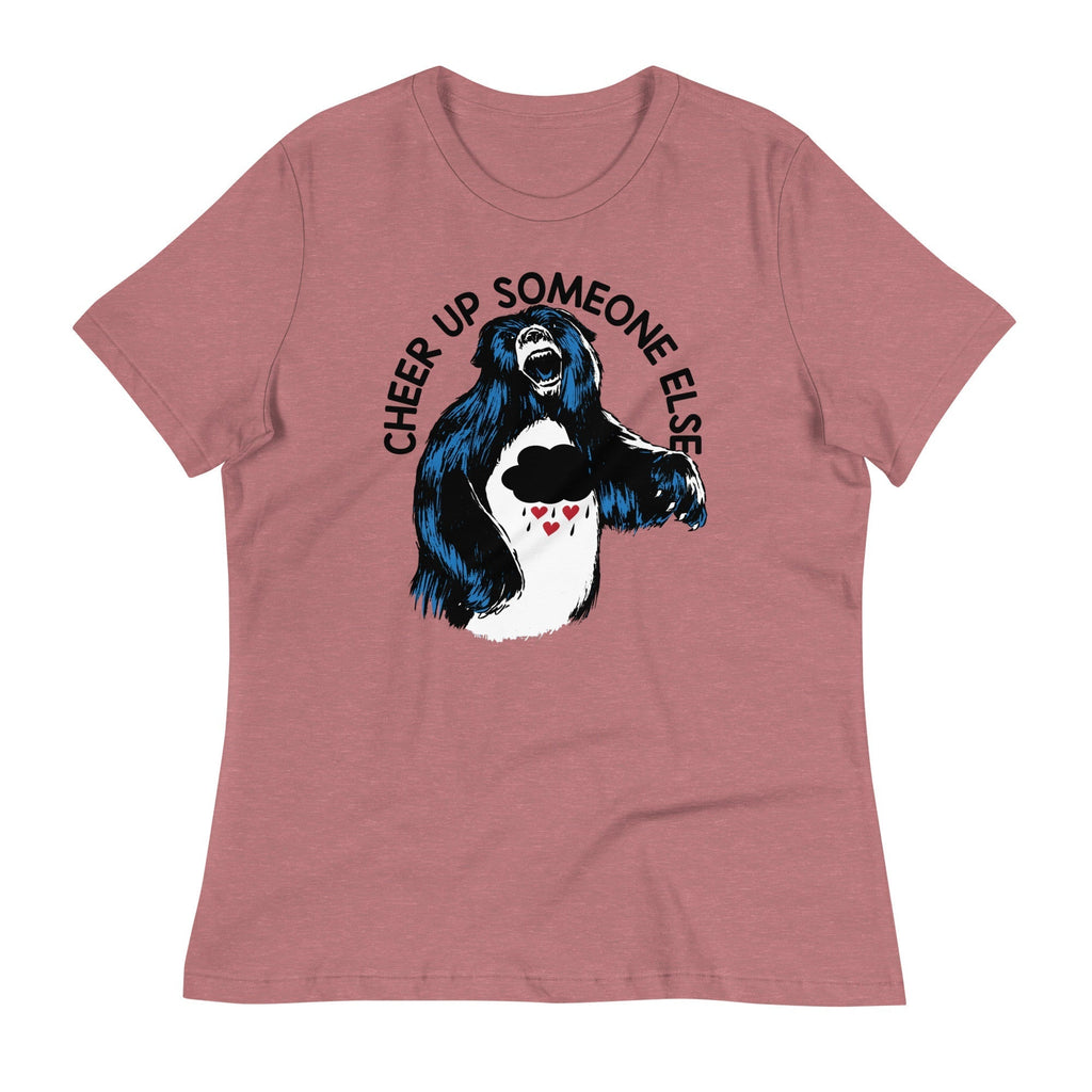 Cheer Up Someone Else Women's Signature Tee Hoodie, Sweatshirt | CoreVibeTees.com (Image 2)