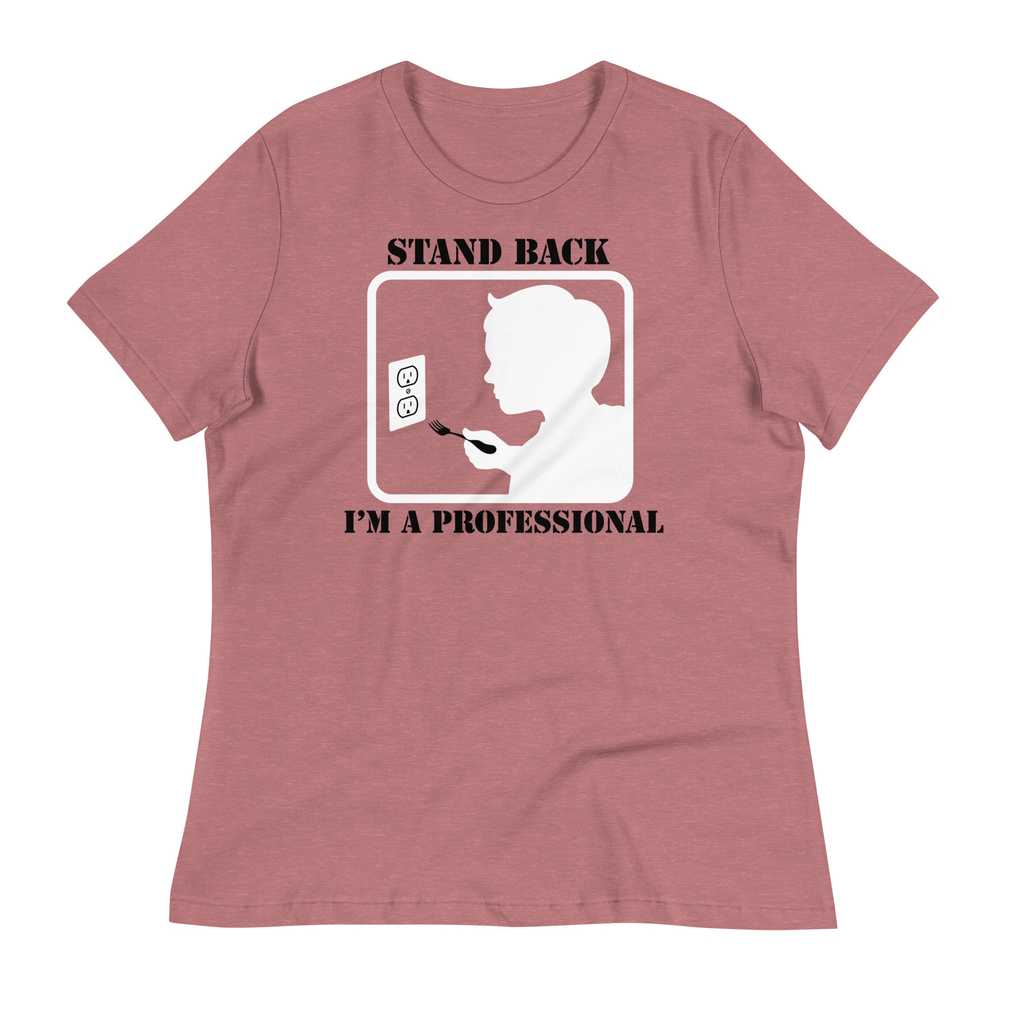 Stand Back, I'm A Professional Women's Signature Tee Hoodie, Sweatshirt | CoreVibeTees.com (Image 2)