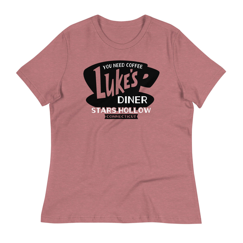 Luke's Diner Women's Signature Tee Hoodie, Sweatshirt | CoreVibeTees.com (Image 2)