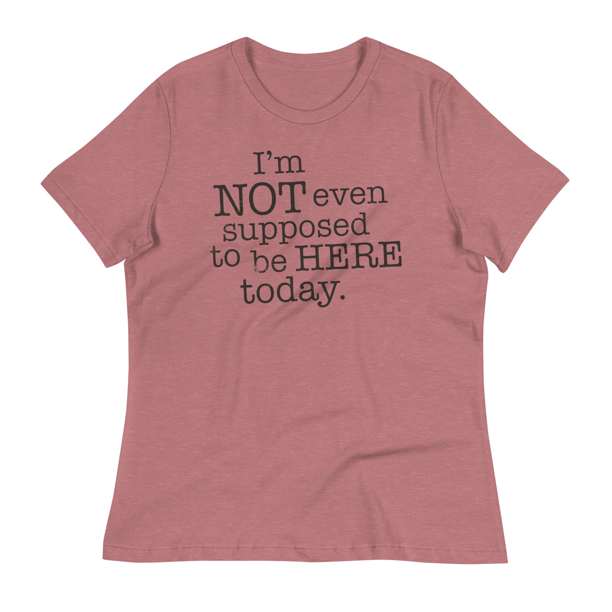 I'm Not Even Supposed To Be Here Today Women's Signature Tee Hoodie, Sweatshirt | CoreVibeTees.com (Image 2)