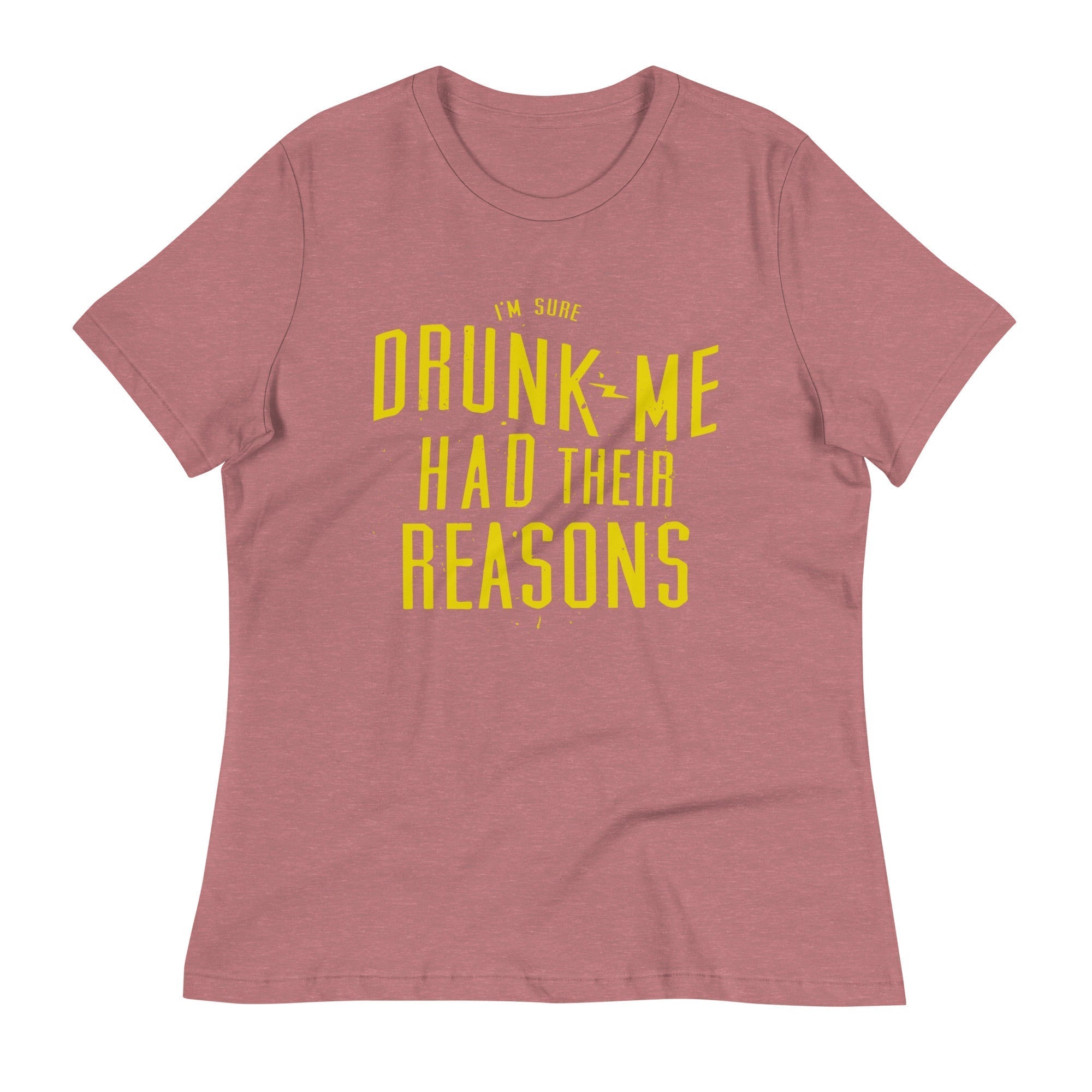 Drunk Me Had Their Reasons Women's Signature Tee Hoodie, Sweatshirt | CoreVibeTees.com (Image 4)