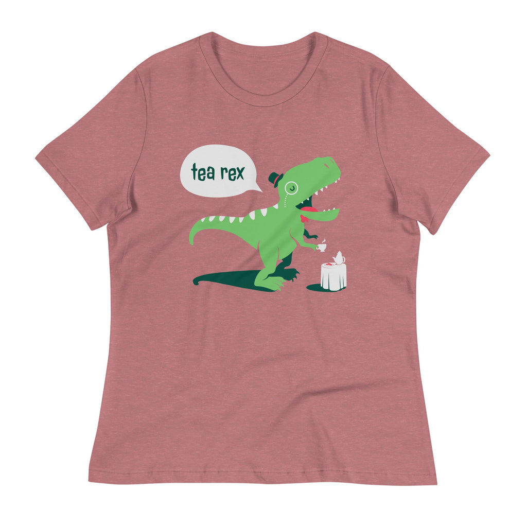 Tea Rex Women's Signature Tee Hoodie, Sweatshirt | CoreVibeTees.com (Image 4)