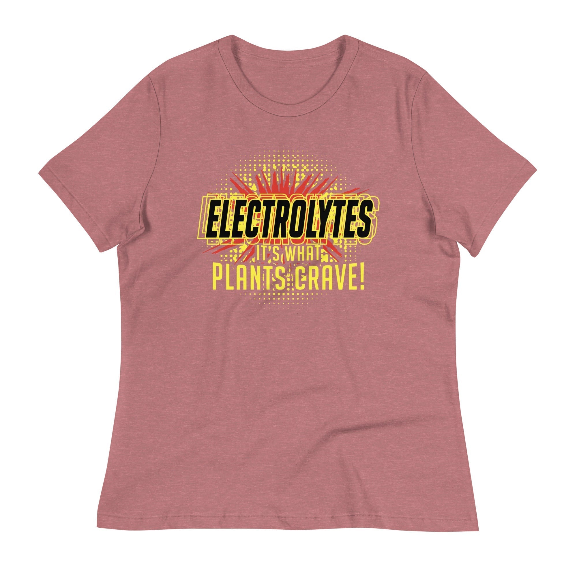 Electrolytes, It's What Plants Crave! Women's Signature Tee Hoodie, Sweatshirt | CoreVibeTees.com (Image 2)