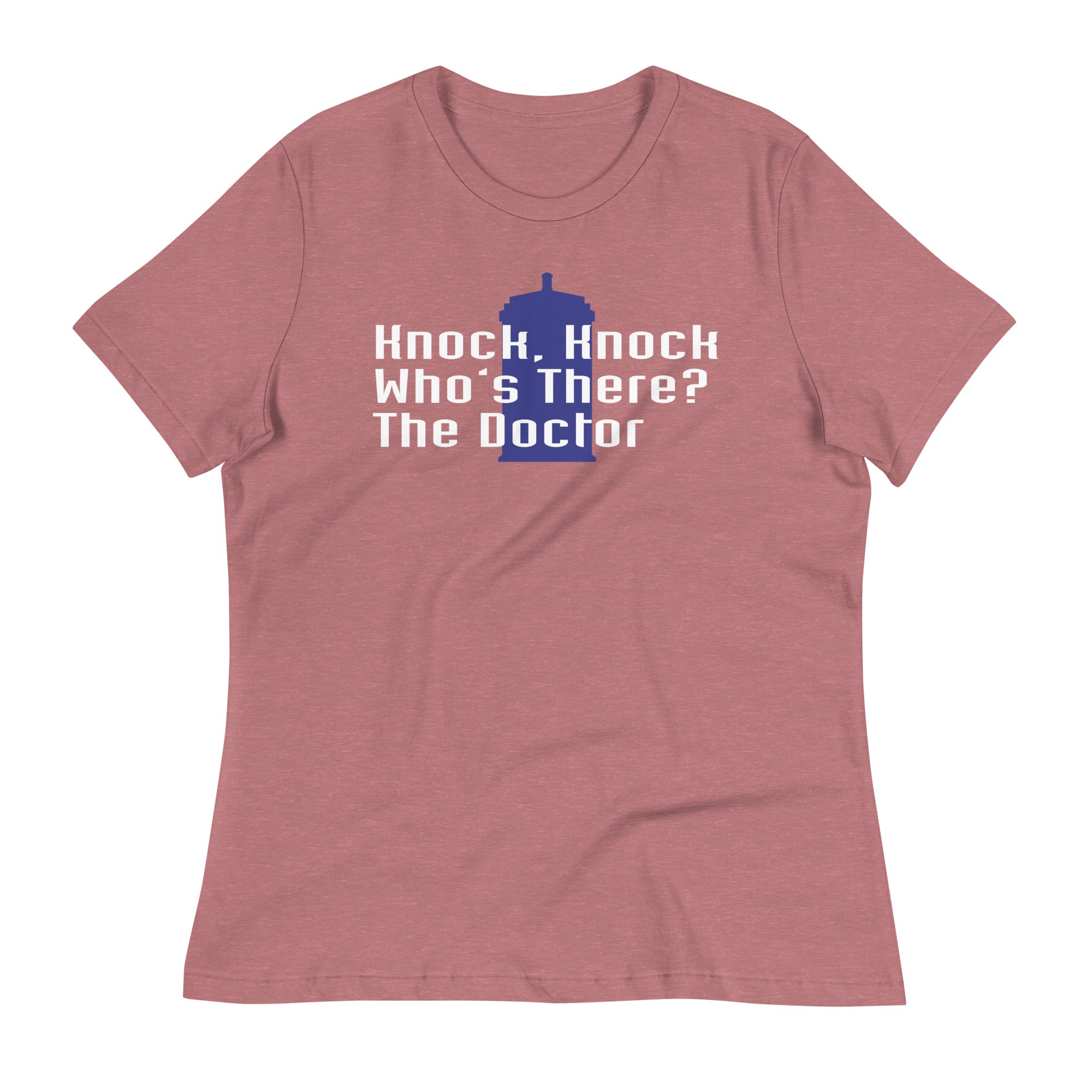 Knock Knock! Who's There? The Doctor Women's Signature Tee Hoodie, Sweatshirt | CoreVibeTees.com (Image 3)