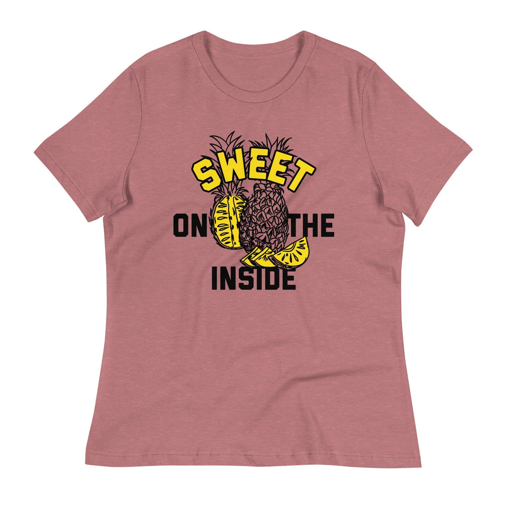 Sweet On The Inside Women's Signature Tee Hoodie, Sweatshirt | CoreVibeTees.com (Image 3)