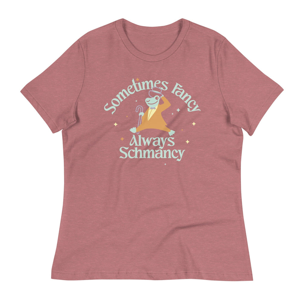 Sometimes Fancy Always Schmancy Women's Signature Tee Hoodie, Sweatshirt | CoreVibeTees.com (Image 3)