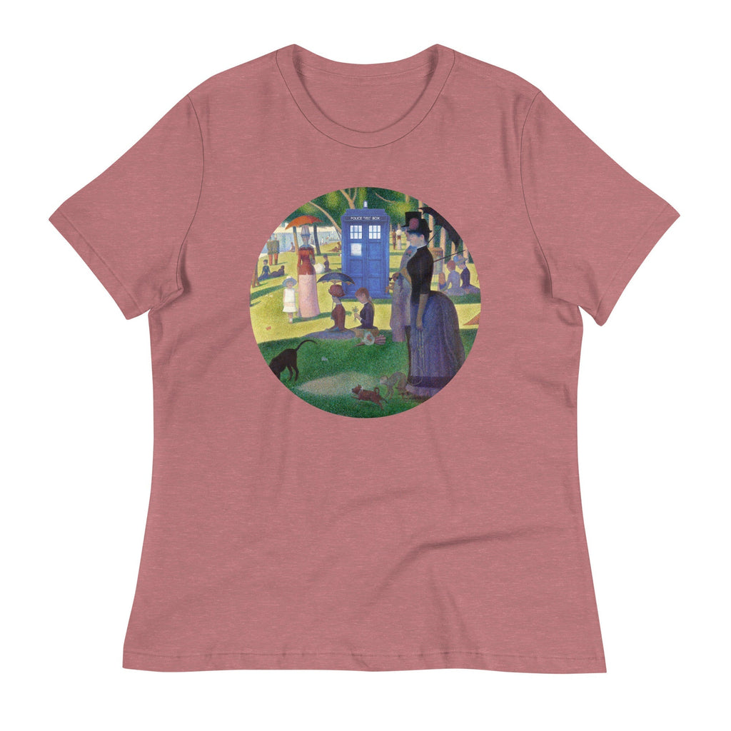Tardis On La Grande Women's Signature Tee Hoodie, Sweatshirt | CoreVibeTees.com (Image 3)