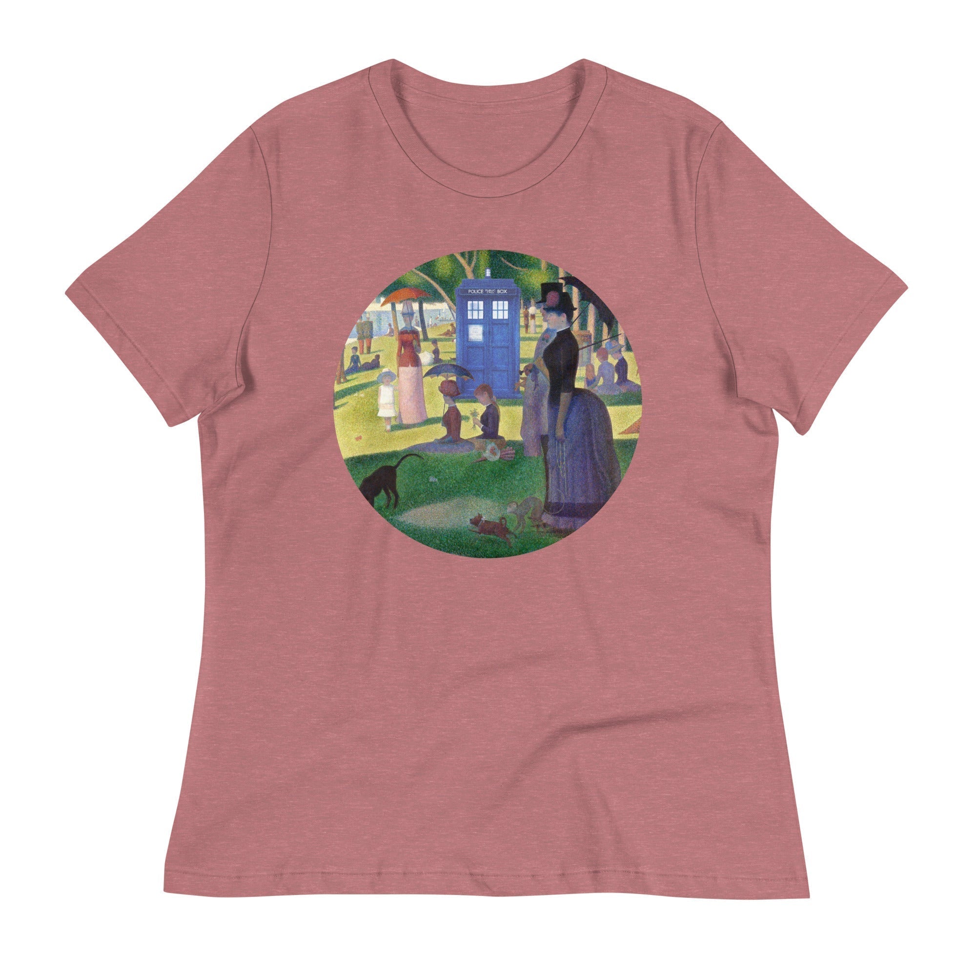 Tardis On La Grande Women's Signature Tee Hoodie, Sweatshirt | CoreVibeTees.com (Image 3)