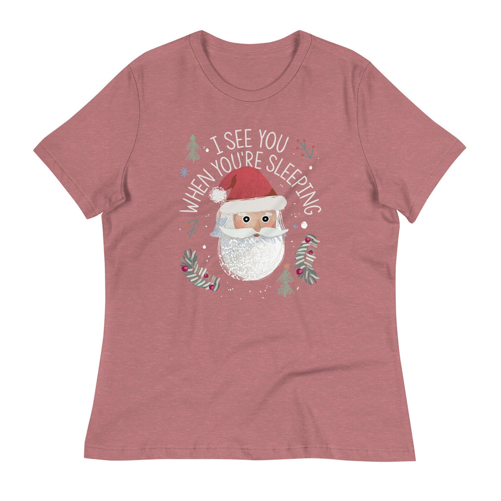 I See You When You're Sleeping Women's Signature Tee Hoodie, Sweatshirt | CoreVibeTees.com (Image 5)