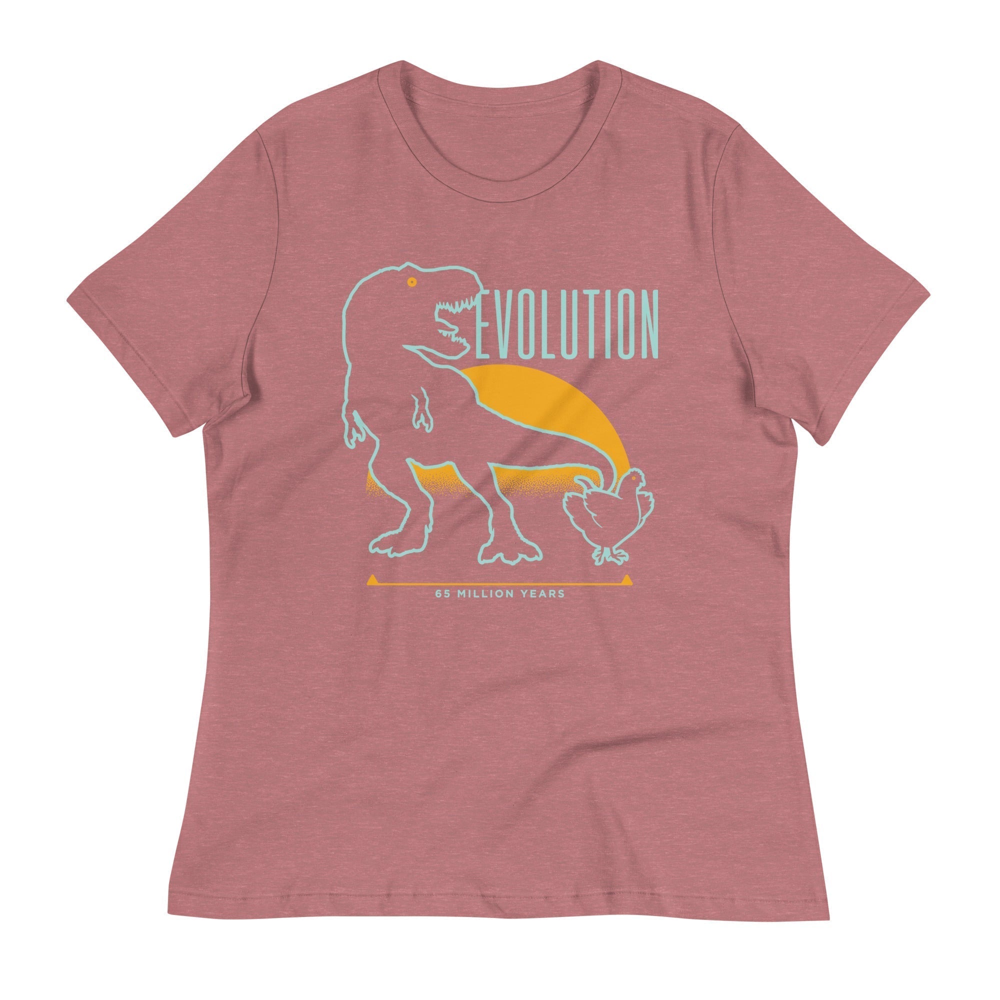 Dinosaur Evolution Women's Signature Tee Hoodie, Sweatshirt | CoreVibeTees.com (Image 4)