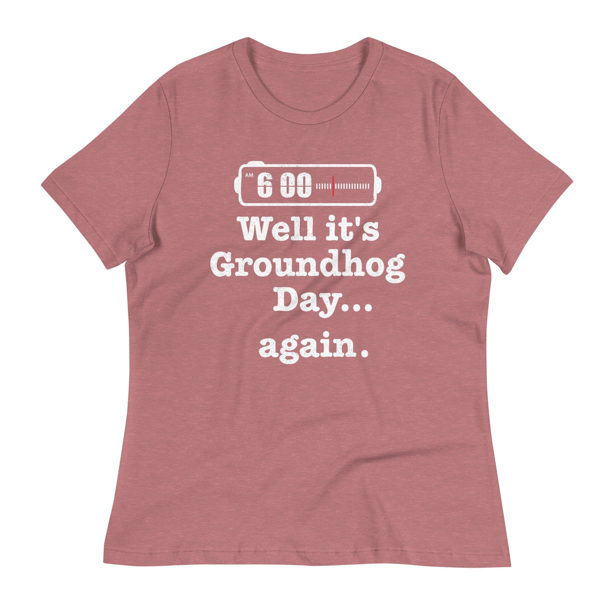Well It's Groundhog Day Again Women's Signature Tee Hoodie, Sweatshirt | CoreVibeTees.com (Image 4)