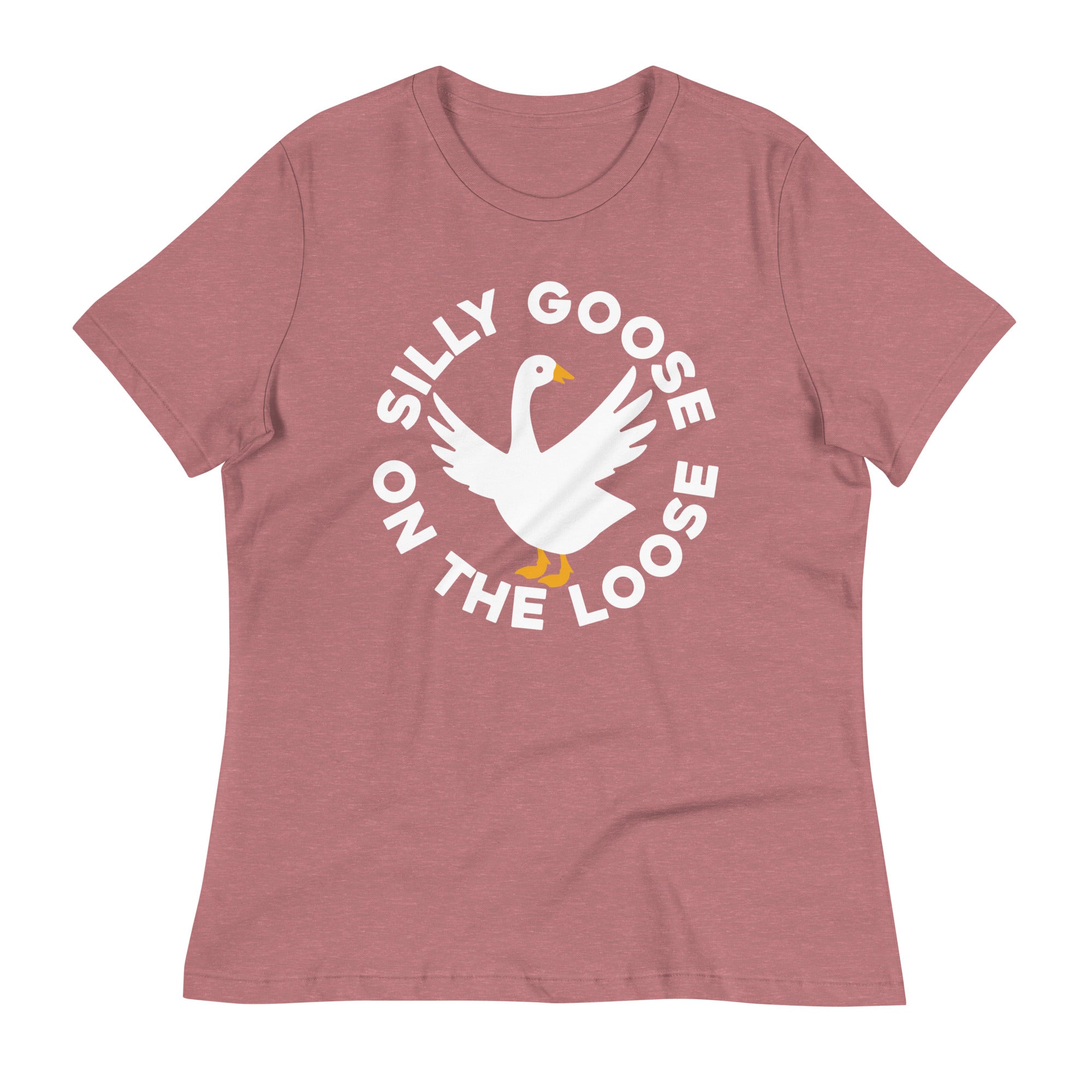 Silly Goose On The Loose Women's Signature Tee Hoodie, Sweatshirt | CoreVibeTees.com (Image 4)