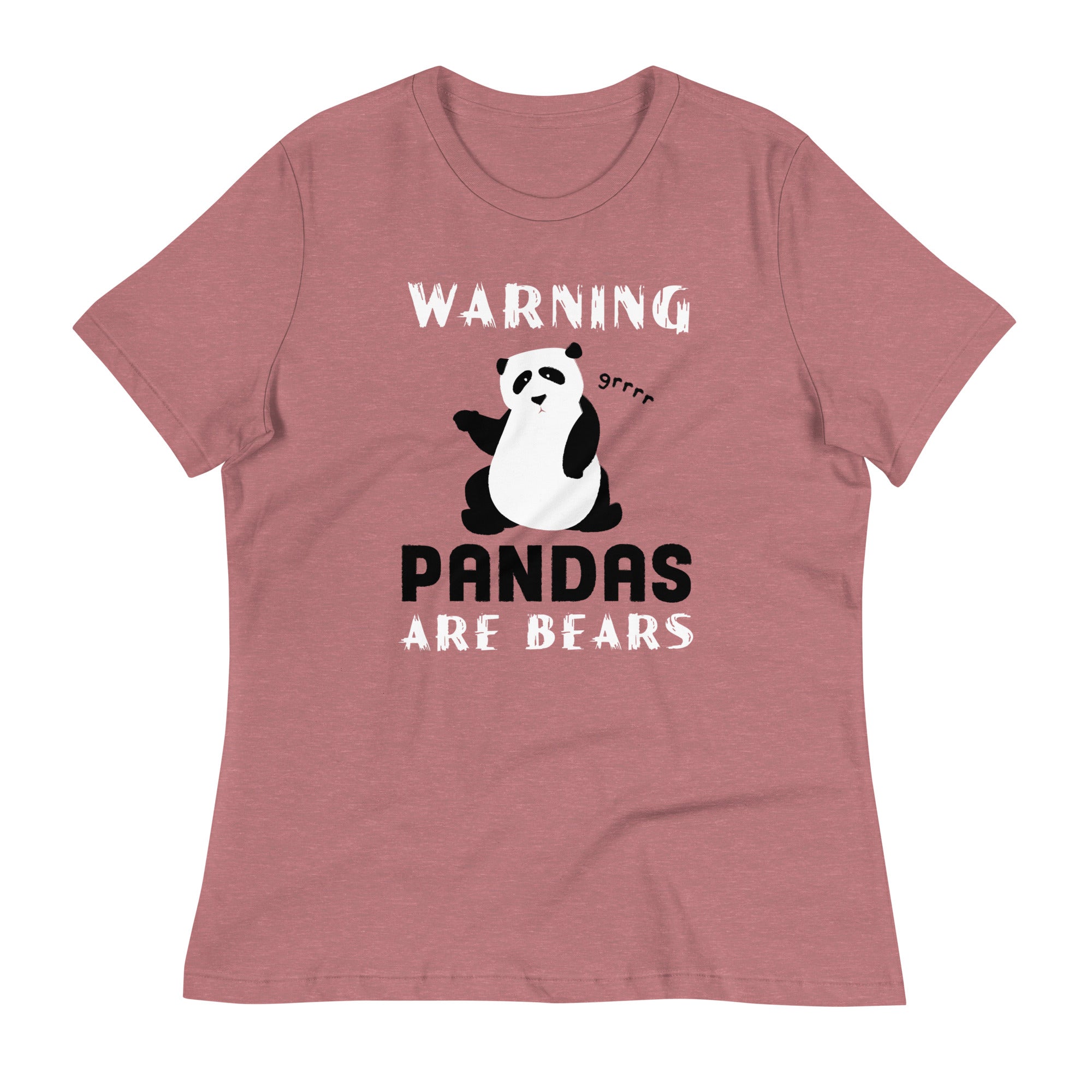 Warning, Pandas Are Bears Women's Signature Tee Hoodie, Sweatshirt | CoreVibeTees.com (Image 3)
