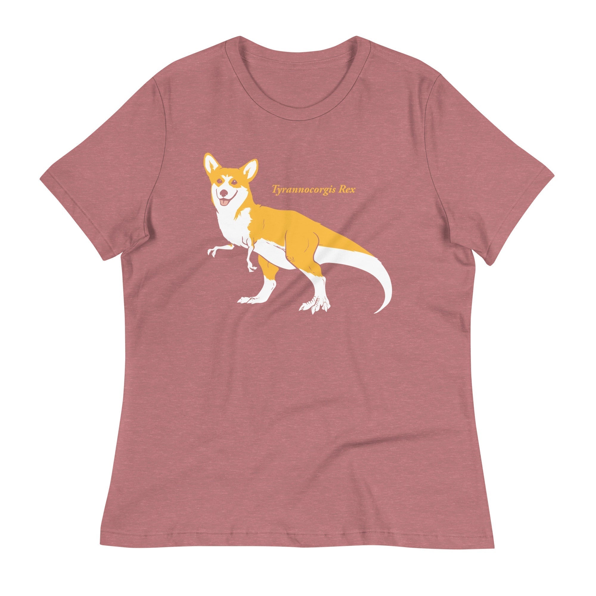 Tyrannocorgis Rex Women's Signature Tee Hoodie, Sweatshirt | CoreVibeTees.com (Image 4)