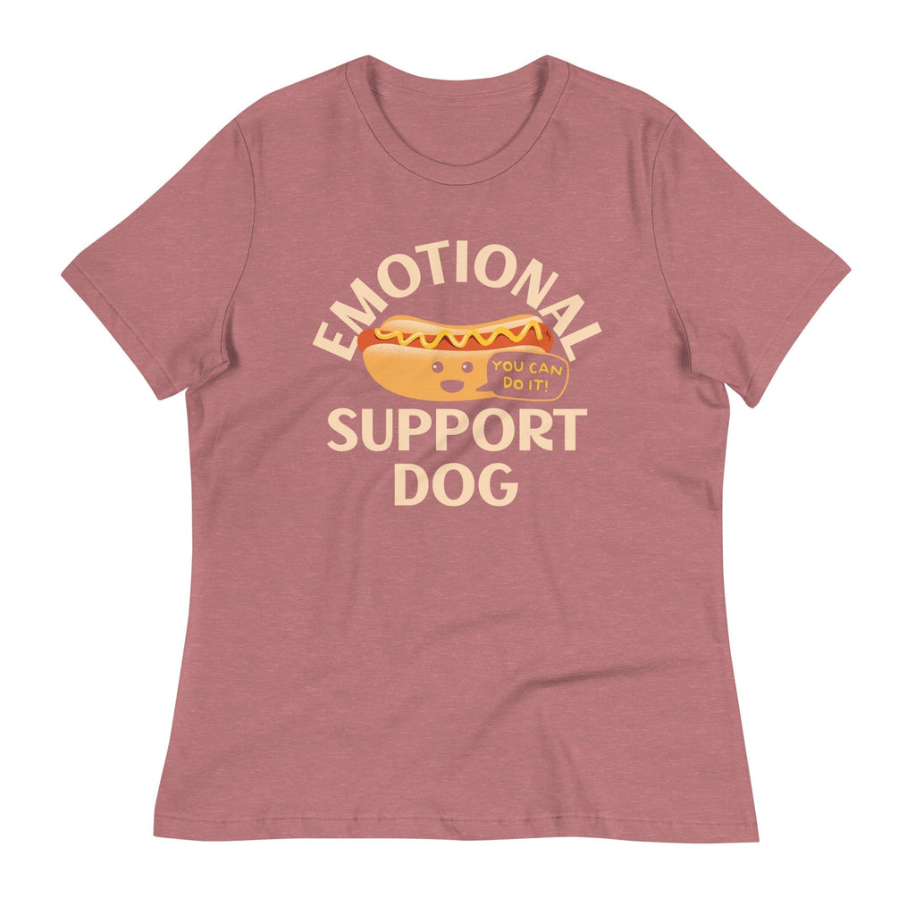 Emotional Support Dog Women's Signature Tee Hoodie, Sweatshirt | CoreVibeTees.com (Image 4)