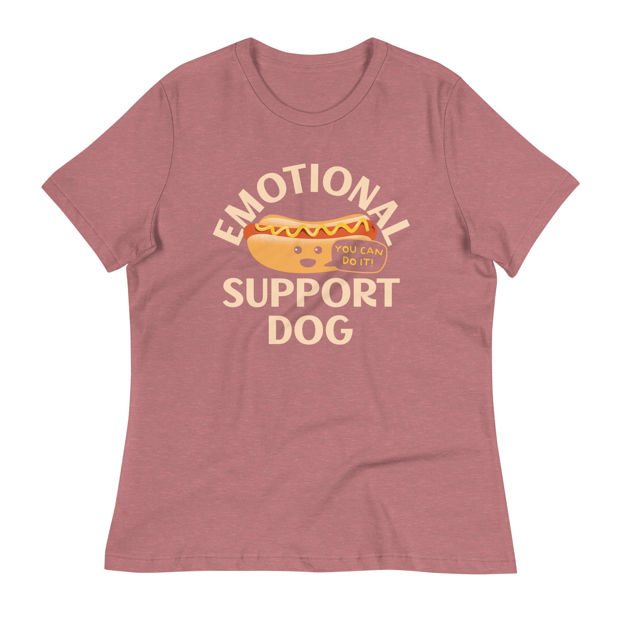 Emotional Support Dog Women's Signature Tee Hoodie, Sweatshirt | CoreVibeTees.com (Image 4)