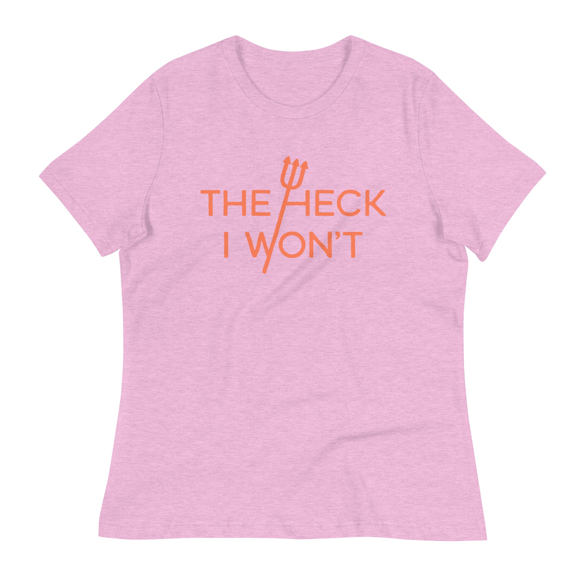 The Heck I Won't Women's Signature Tee Hoodie, Sweatshirt | CoreVibeTees.com (Image 5)