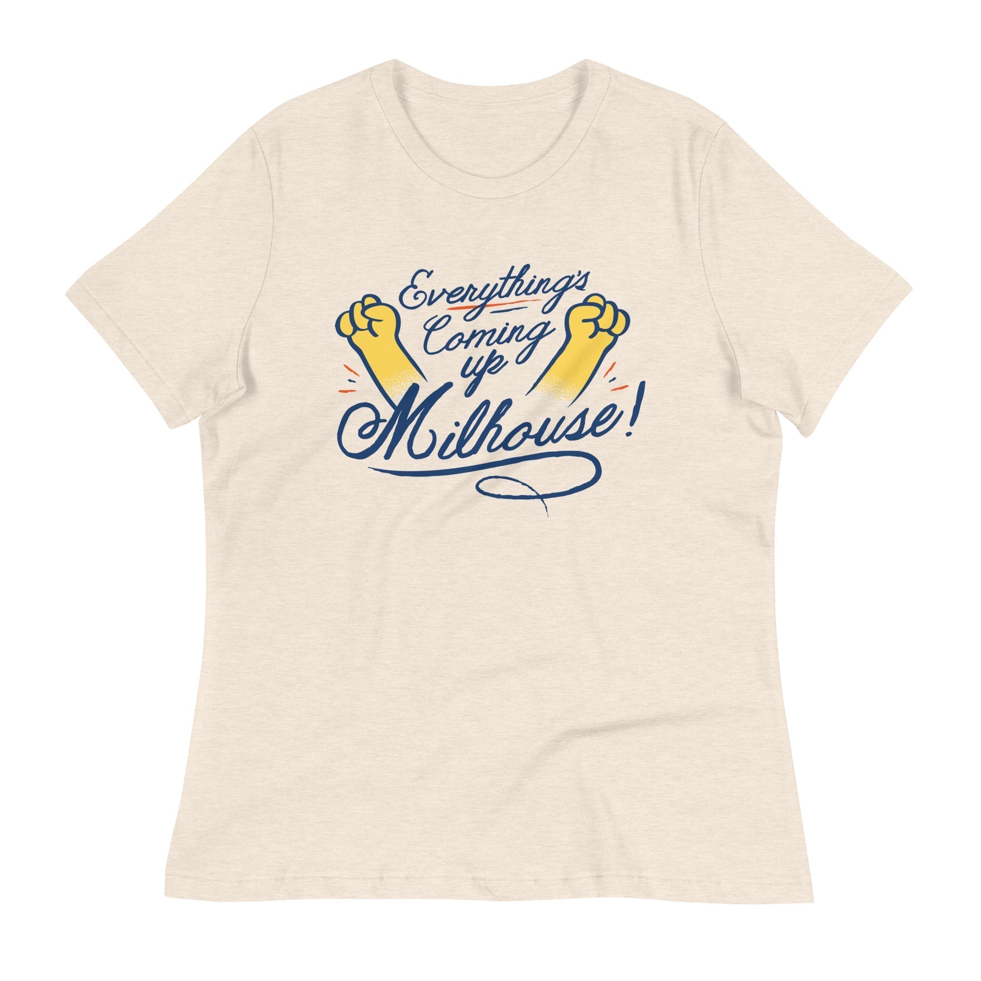 Everything's Coming Up Milhouse! Women's Signature Tee Hoodie, Sweatshirt | CoreVibeTees.com (Image 5)