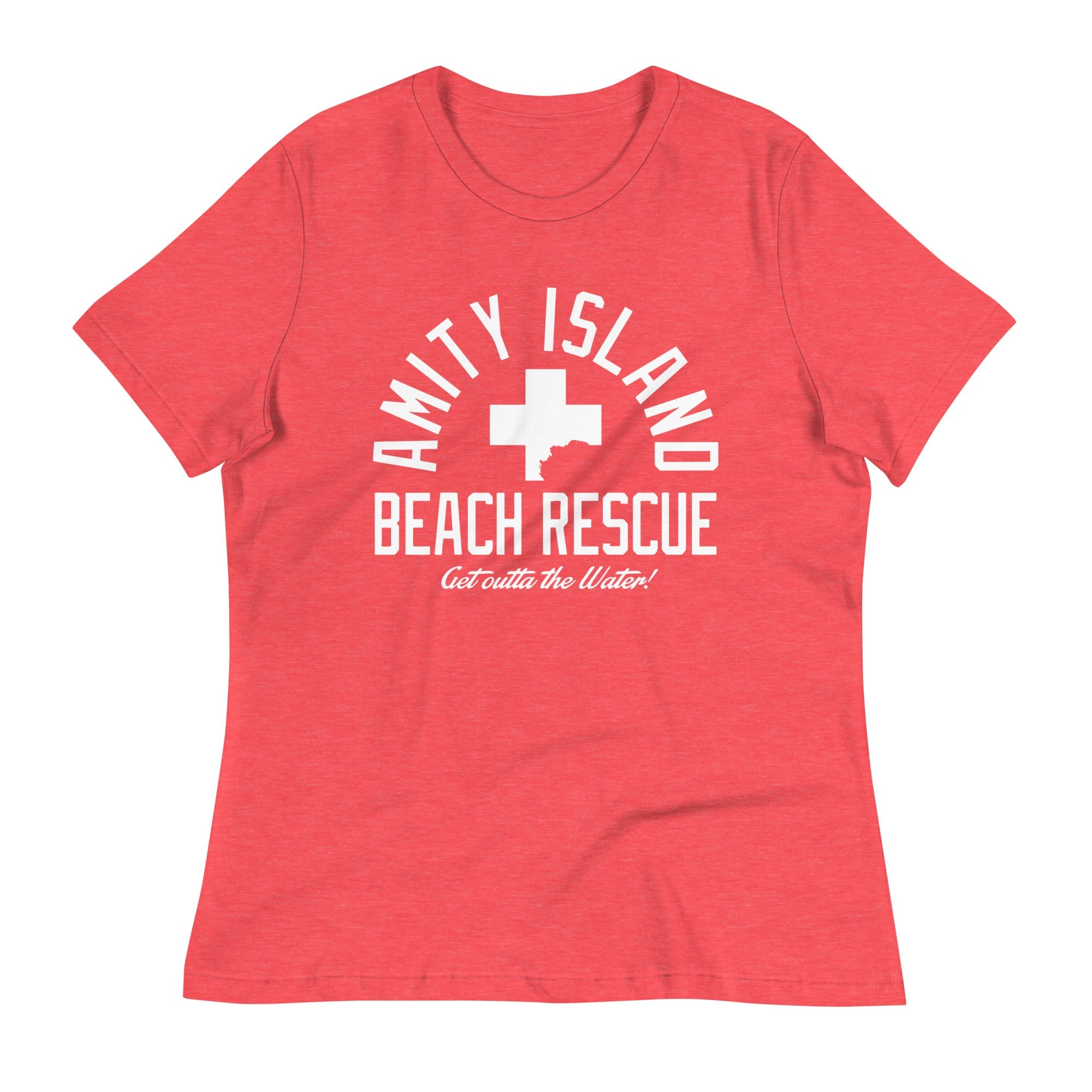 Amity Island Beach Rescue Women's Signature Tee