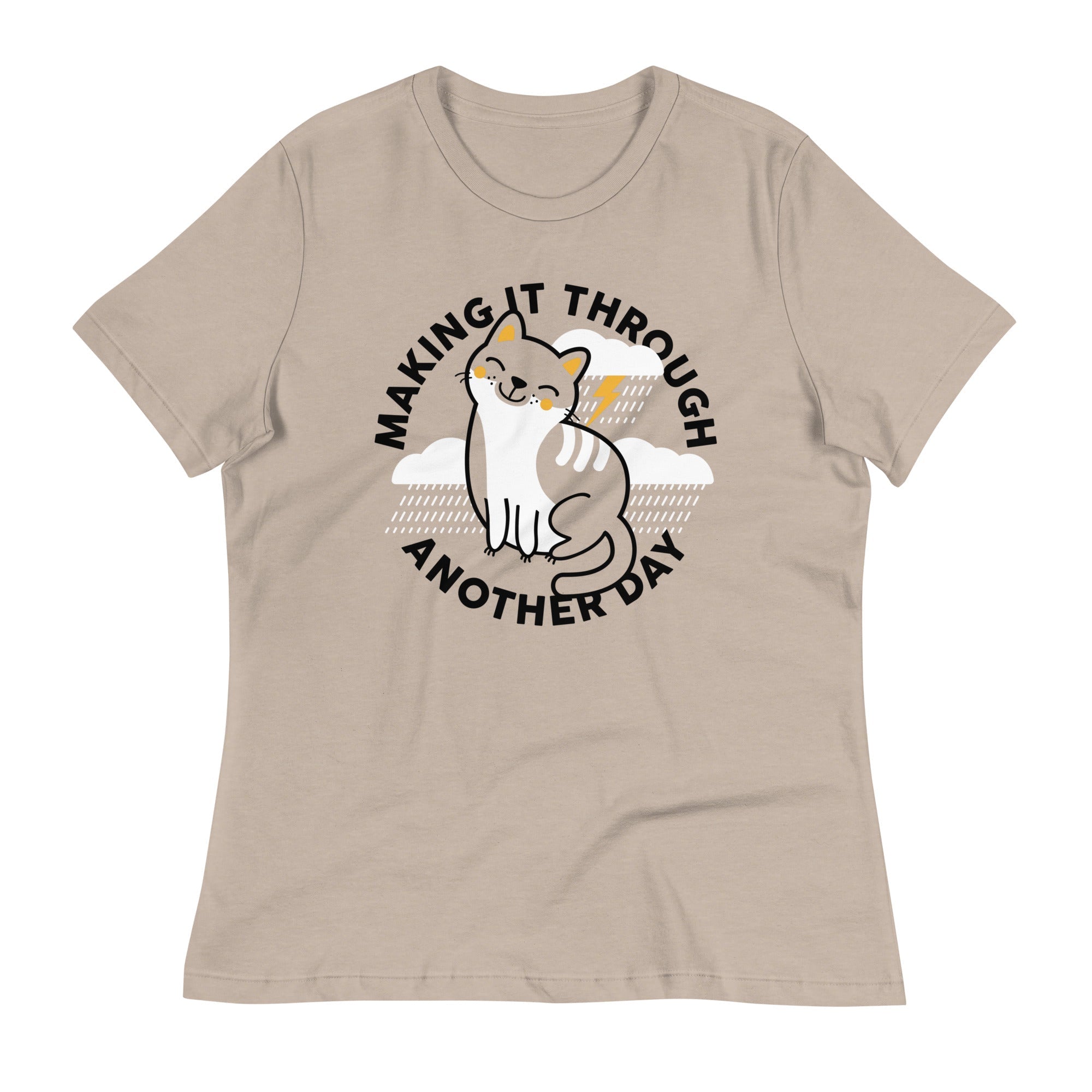 Making It Through Another Day Women's Signature Tee Hoodie, Sweatshirt | CoreVibeTees.com (Image 5)