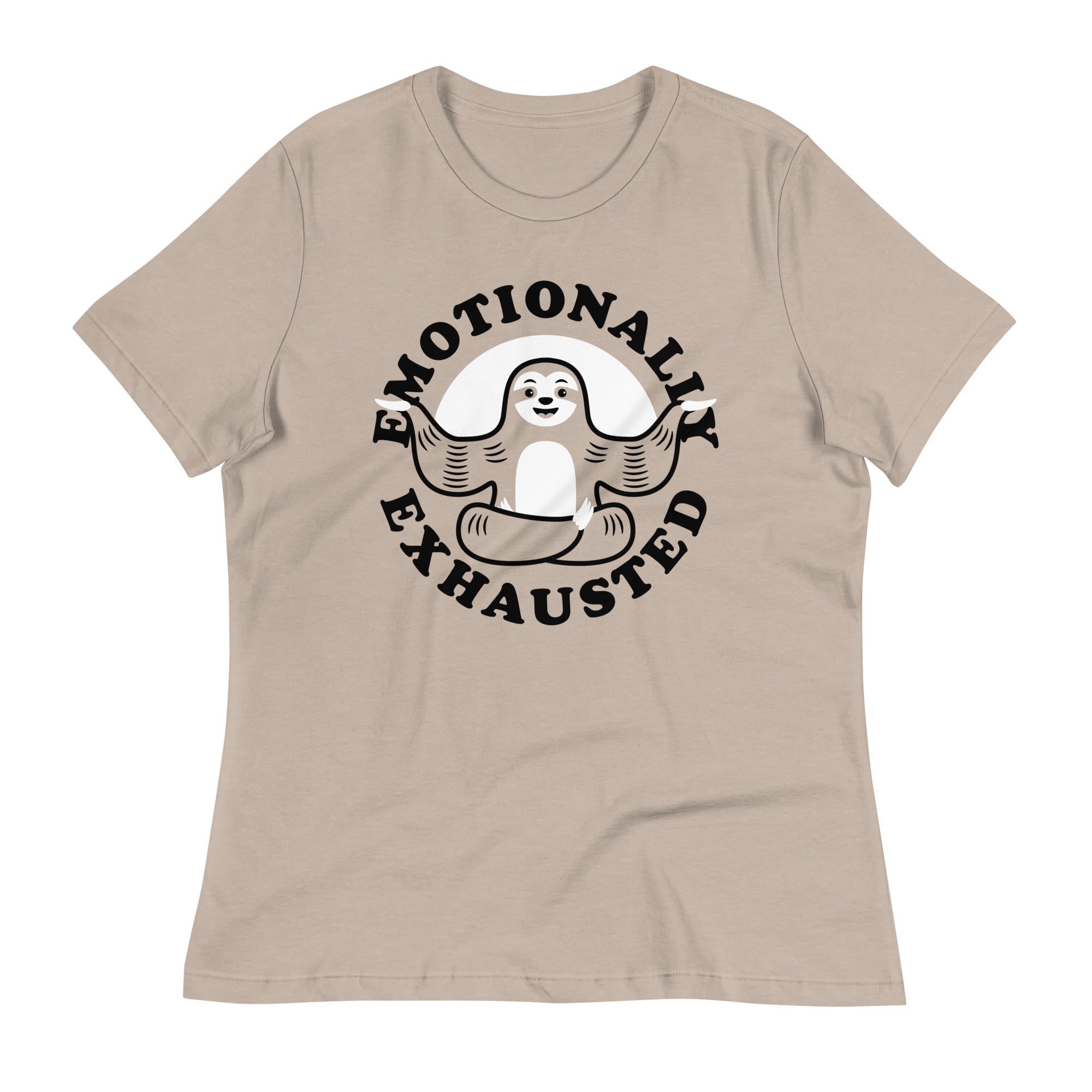 Emotionally Exhausted Women's Signature Tee Hoodie, Sweatshirt | CoreVibeTees.com (Image 3)