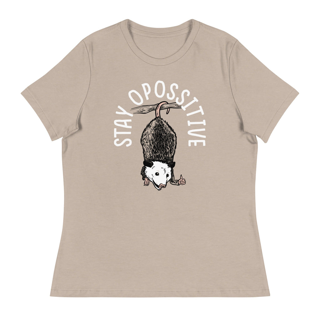 Stay Opossitive Women's Signature Tee Hoodie, Sweatshirt | CoreVibeTees.com (Image 5)