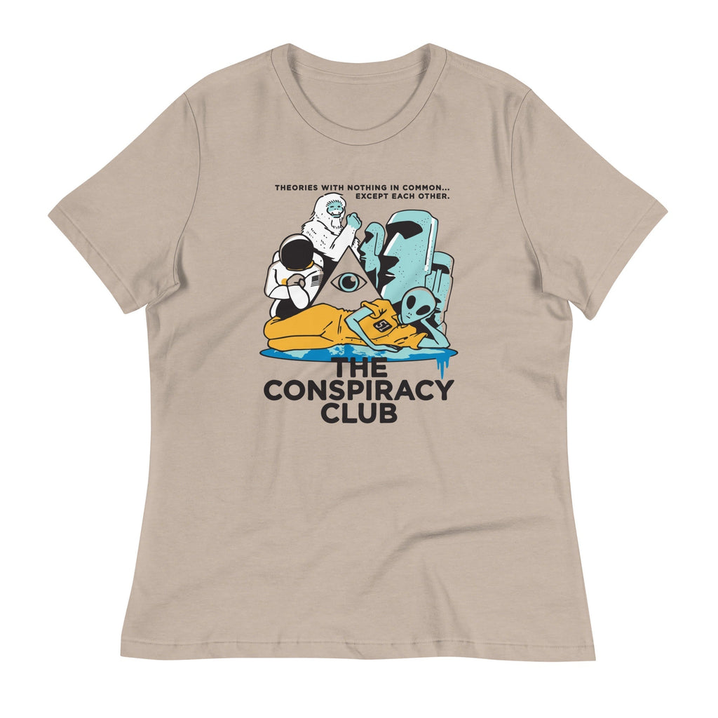 The Conspiracy Club Women's Signature Tee Hoodie, Sweatshirt | CoreVibeTees.com (Image 2)