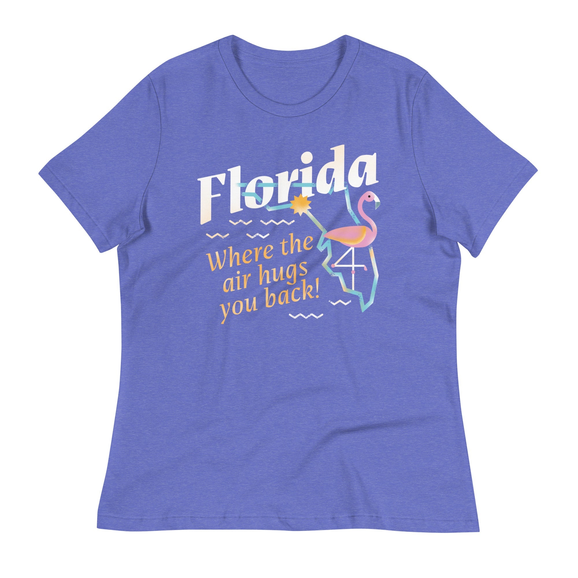 Florida Where The Air Hugs You Back Women's Signature Tee