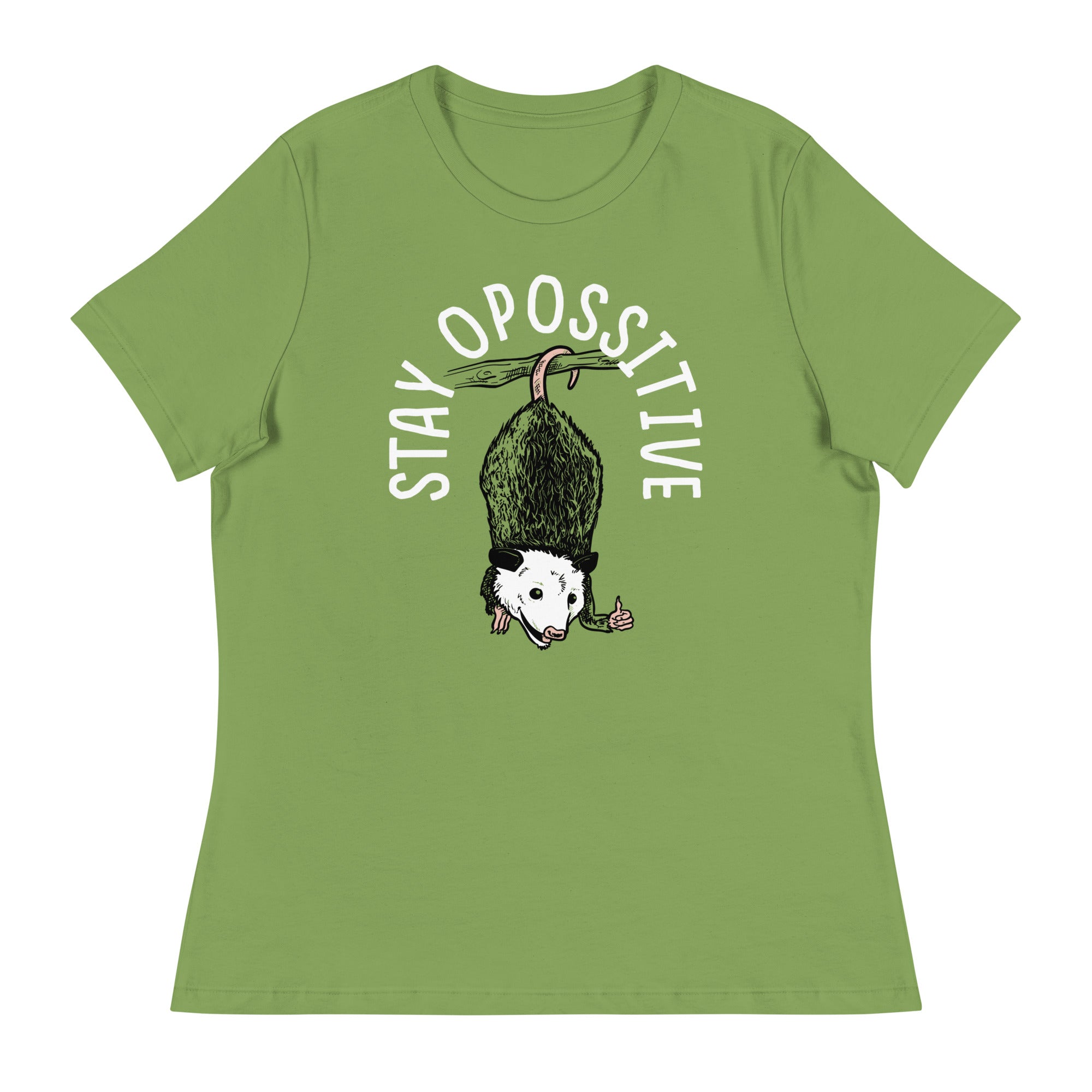 Stay Opossitive Women's Signature Tee Hoodie, Sweatshirt | CoreVibeTees.com (Image 3)